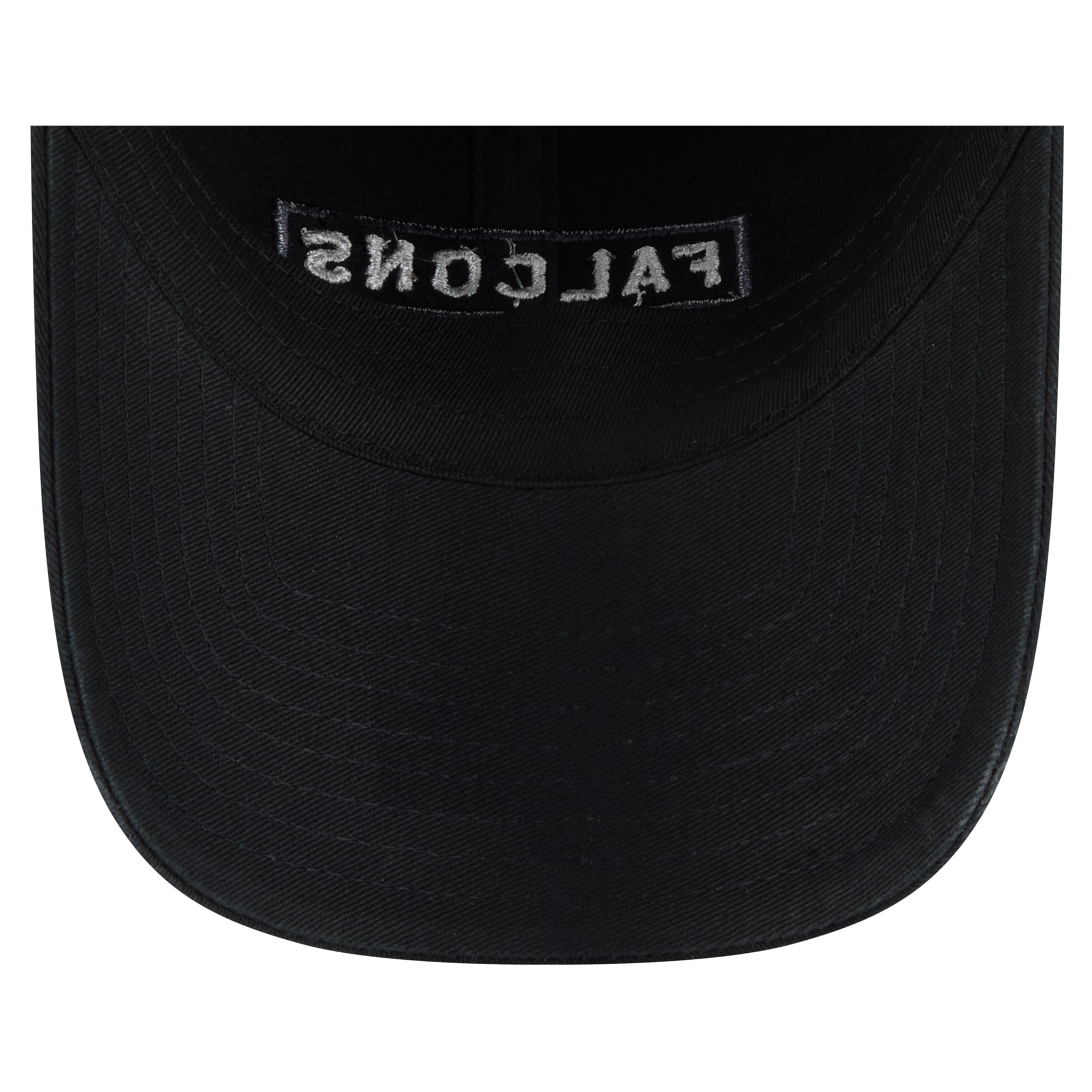 Casquette New Era noire pour homme Atlanta Falcons 2026 Salute To Service, style classique décontracté et ajustable
