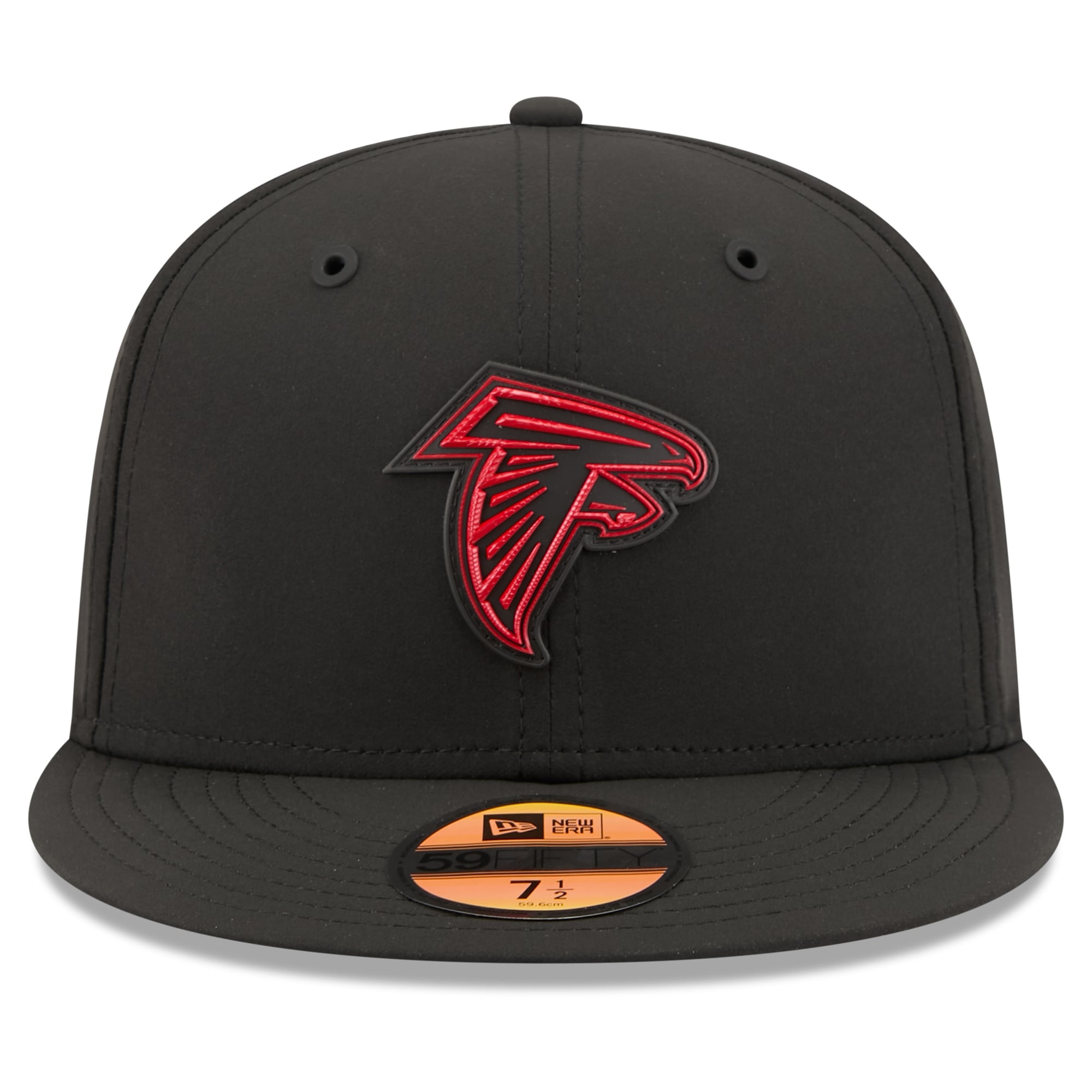 Men's New Era Red Atlanta Falcons 2026 Sideline Throwback 59FIFTY Fitted Hat