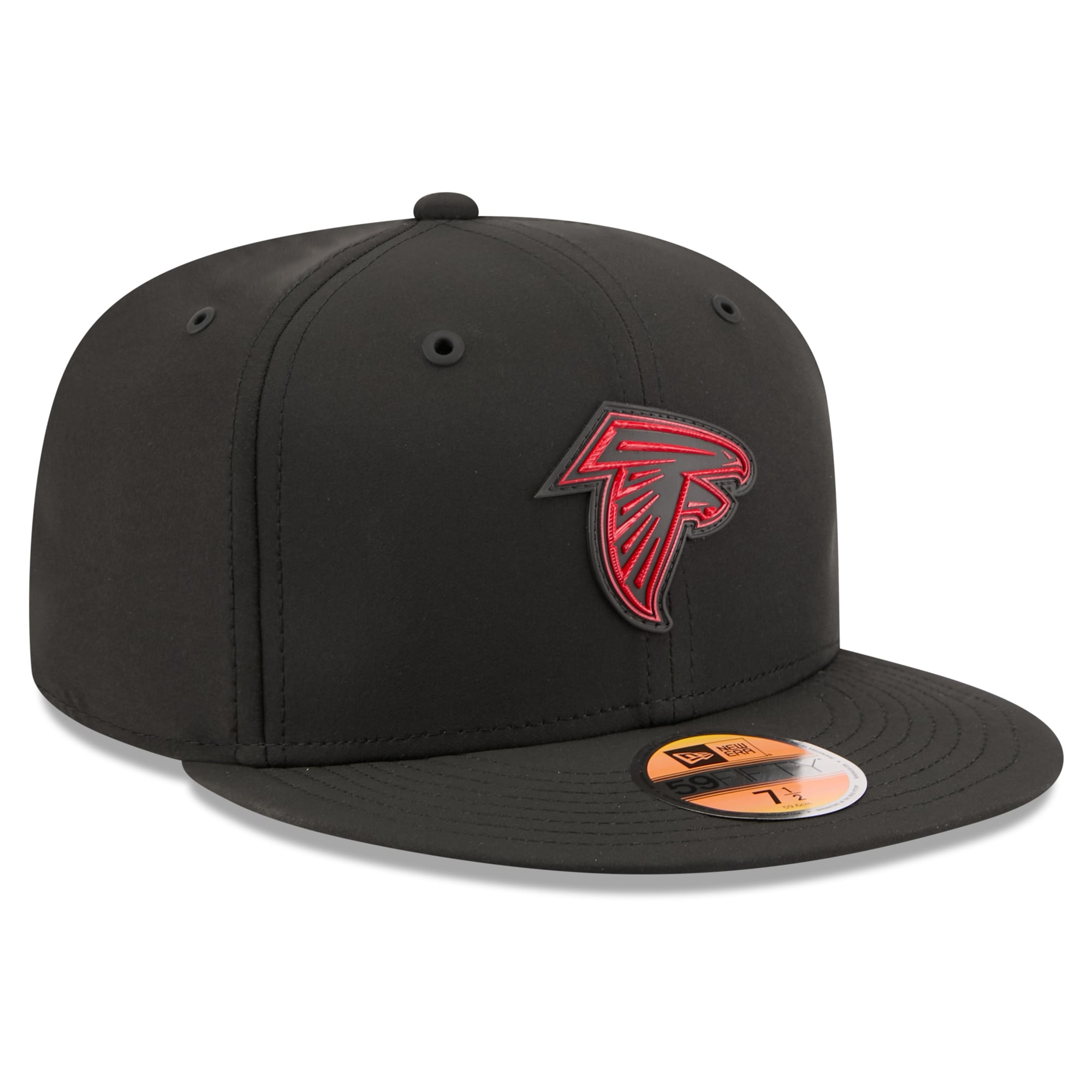 Men's New Era Red Atlanta Falcons 2026 Sideline Throwback 59FIFTY Fitted Hat