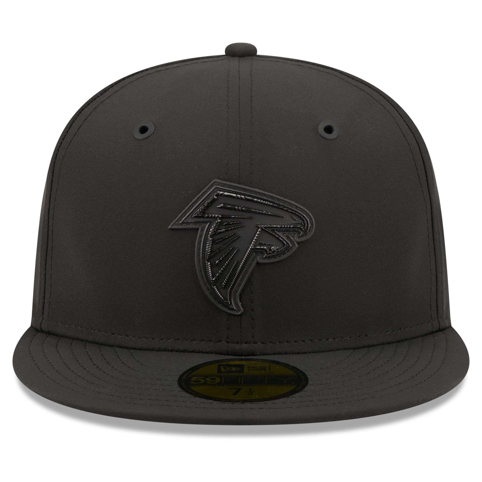 Casquette ajustée New Era Atlanta Falcons 2026 Sideline 59FIFTY noire pour homme