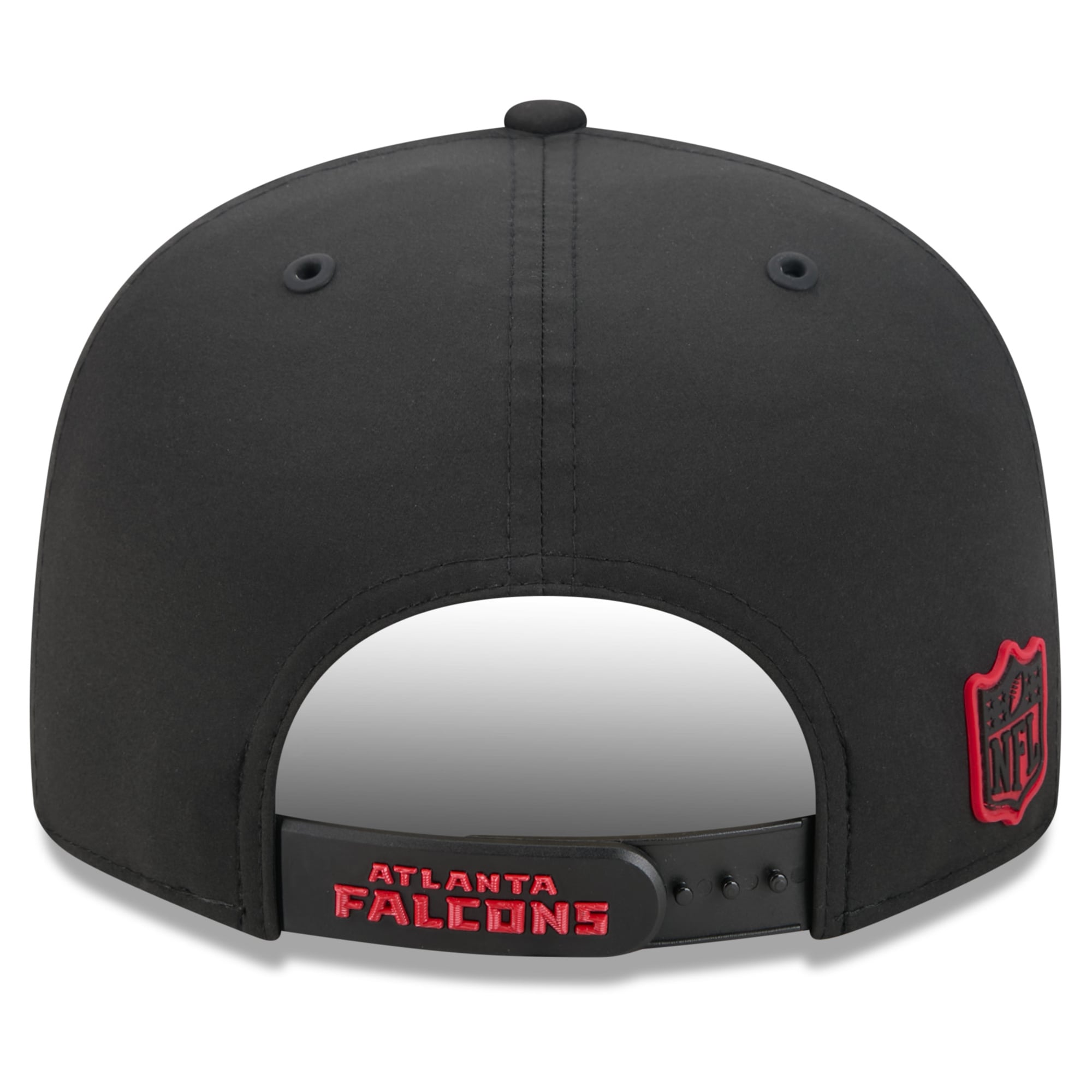 Casquette snapback New Era noire Atlanta Falcons 2026 Sideline 9FIFTY pour homme