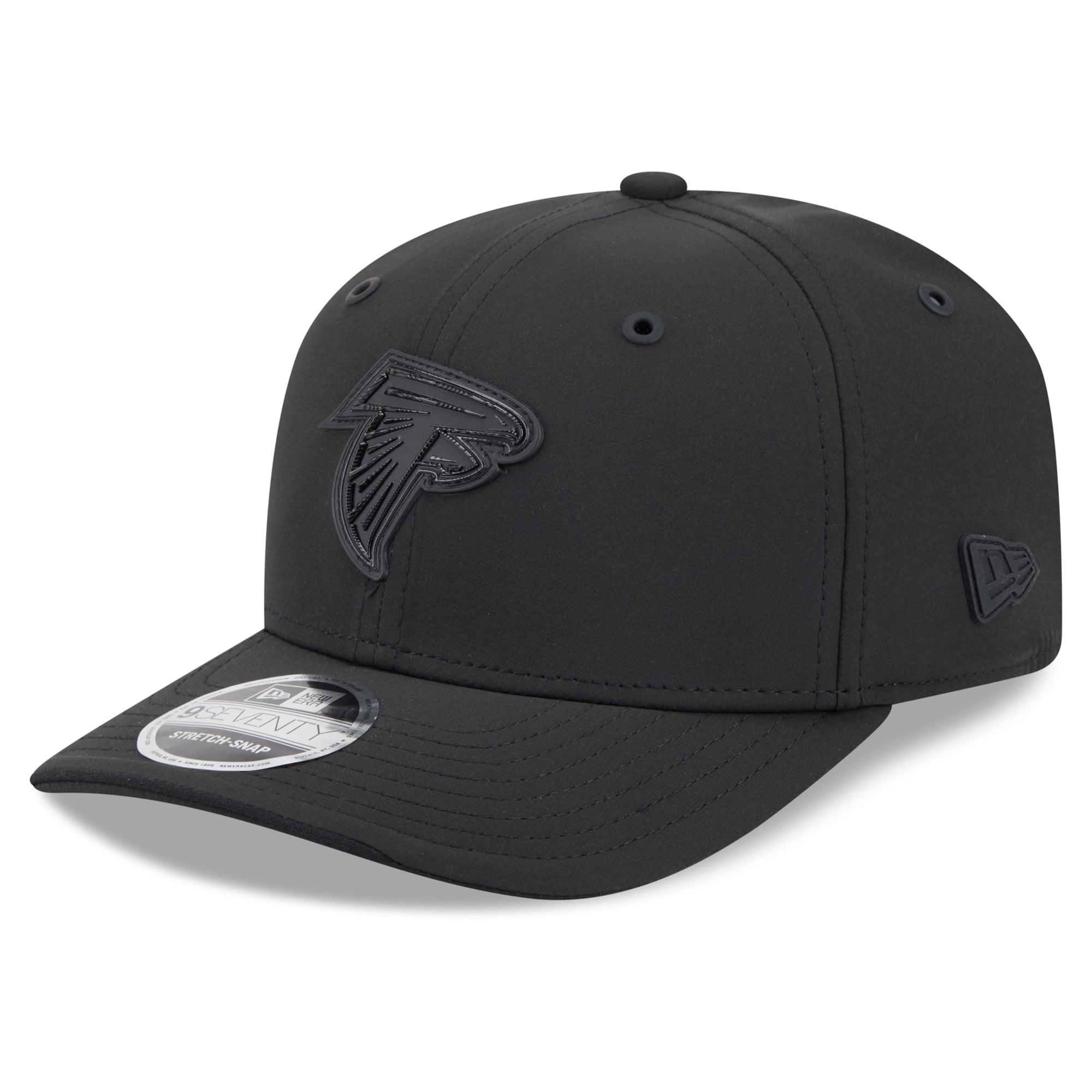 Men's New Era Black Atlanta Falcons 2026 Sideline 9SEVENTY Adjustable Hat