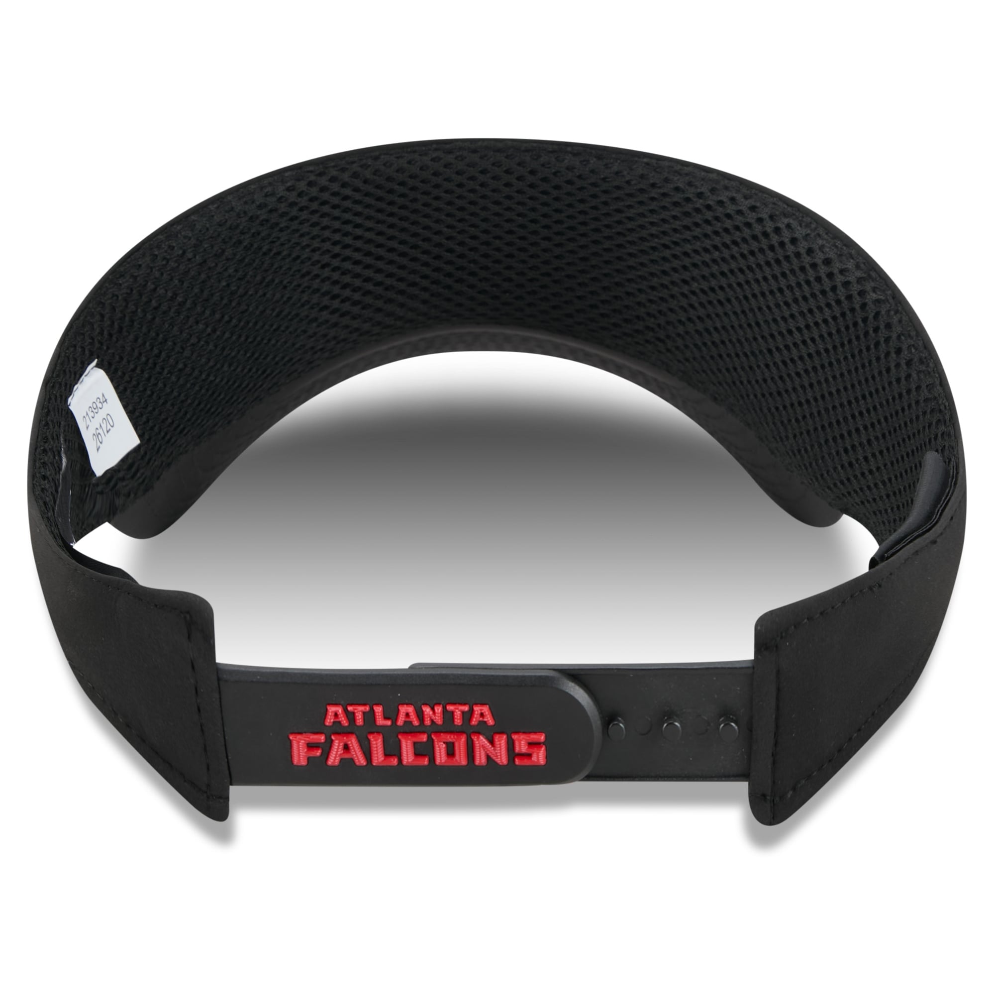 Men's New Era Black Atlanta Falcons 2026 Sideline Adjustable Visor