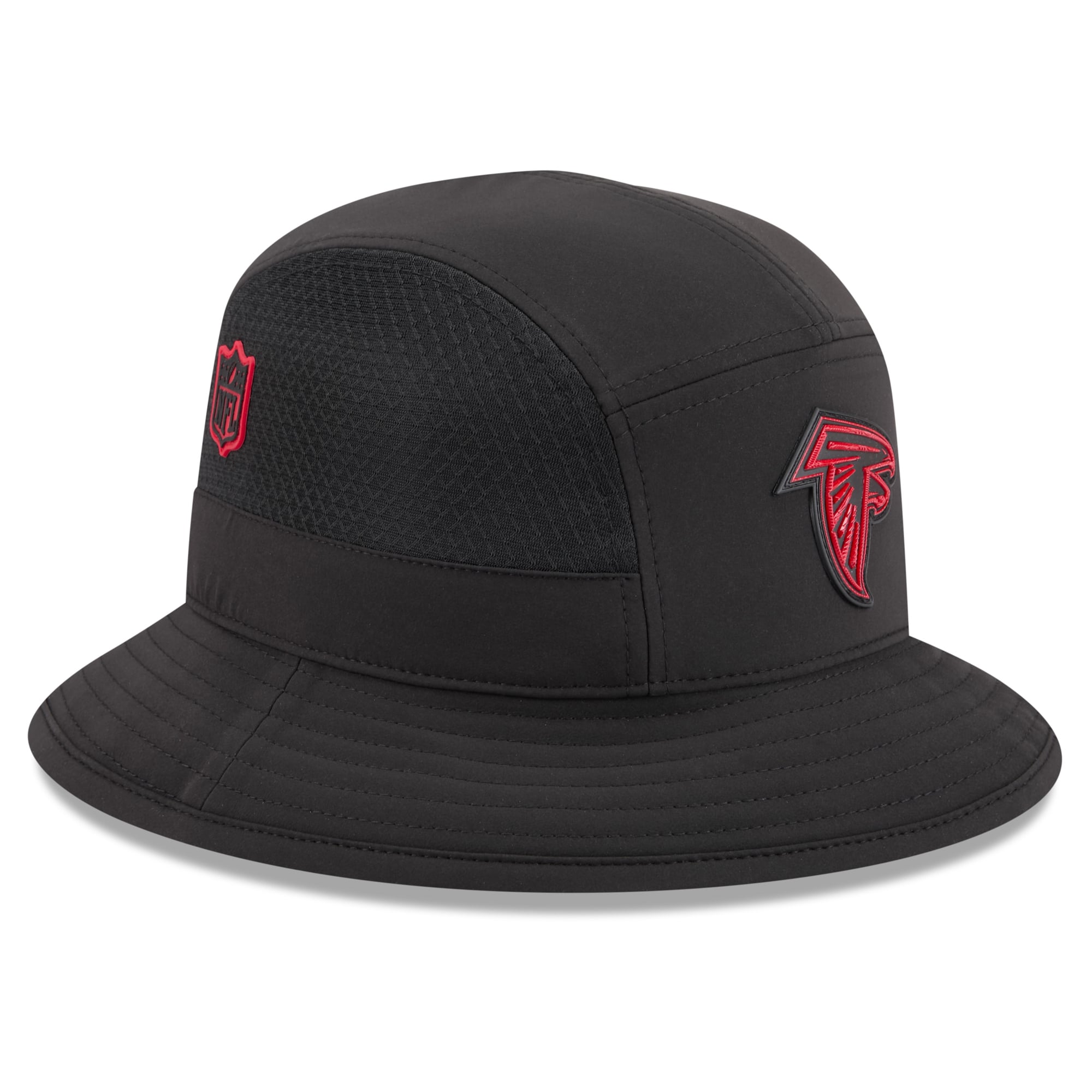 Men's New Era Black Atlanta Falcons 2026 Sideline Bucket Hat