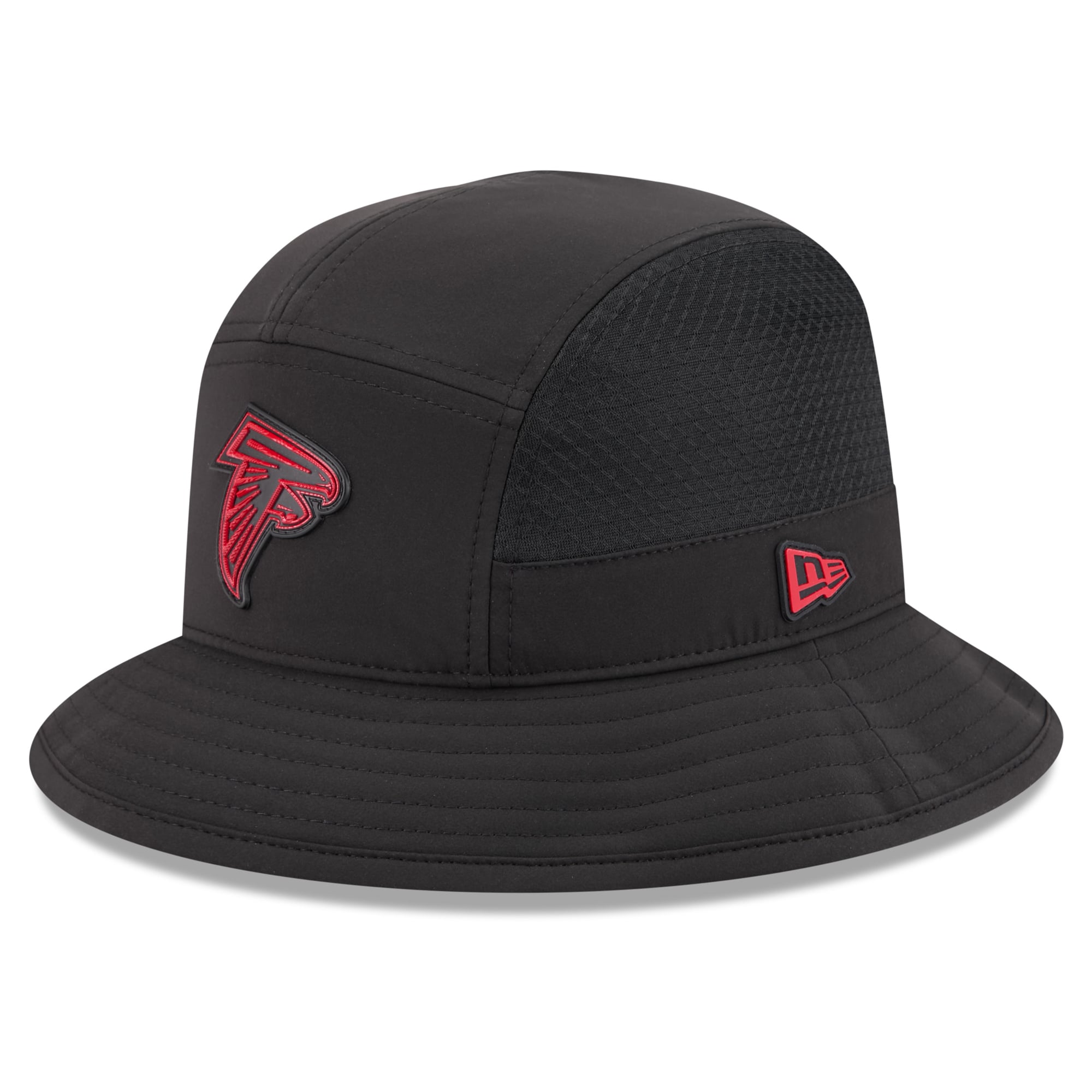 Men's New Era Black Atlanta Falcons 2026 Sideline Bucket Hat