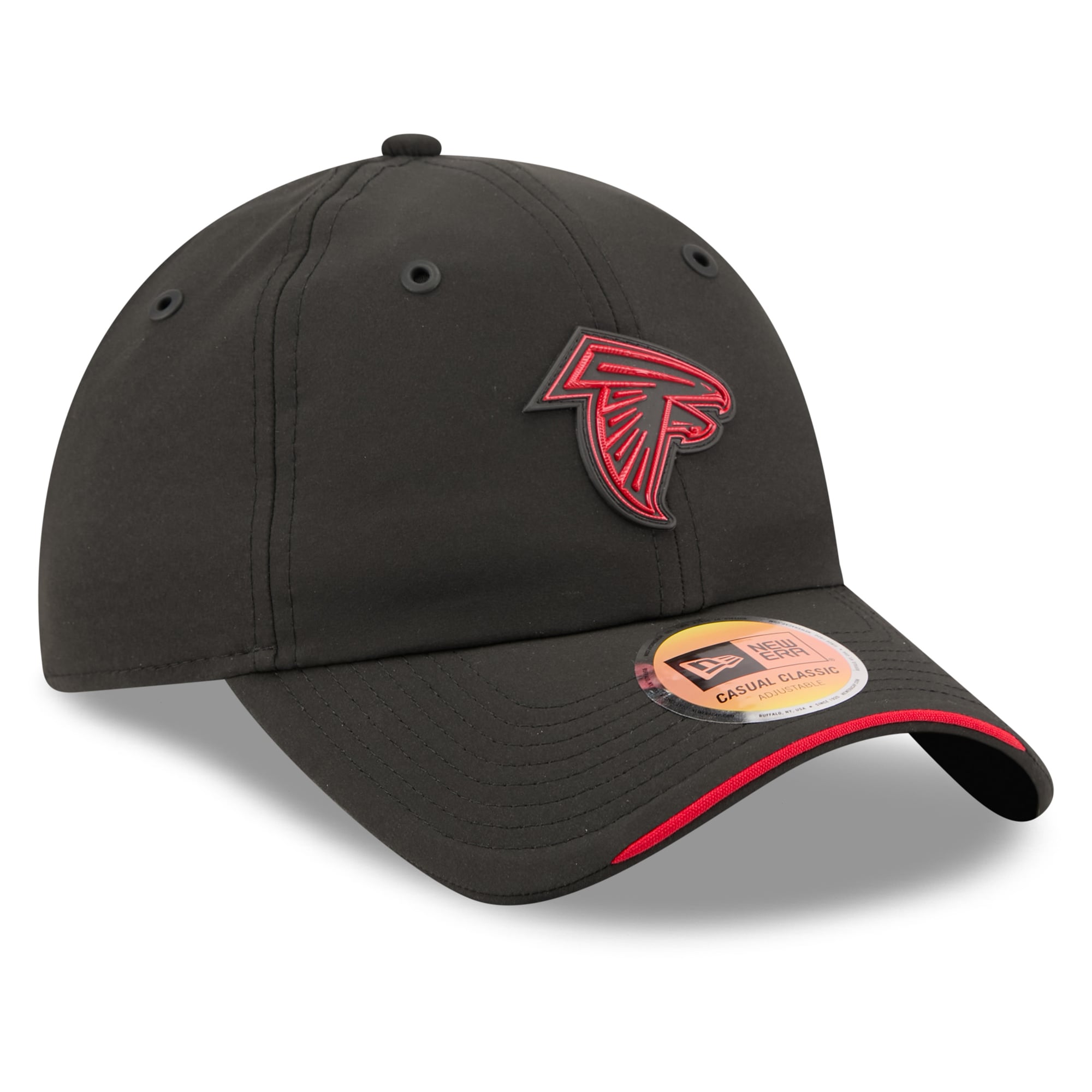 Men's New Era Black Atlanta Falcons 2026 Sideline Casual Classic Adjustable Hat