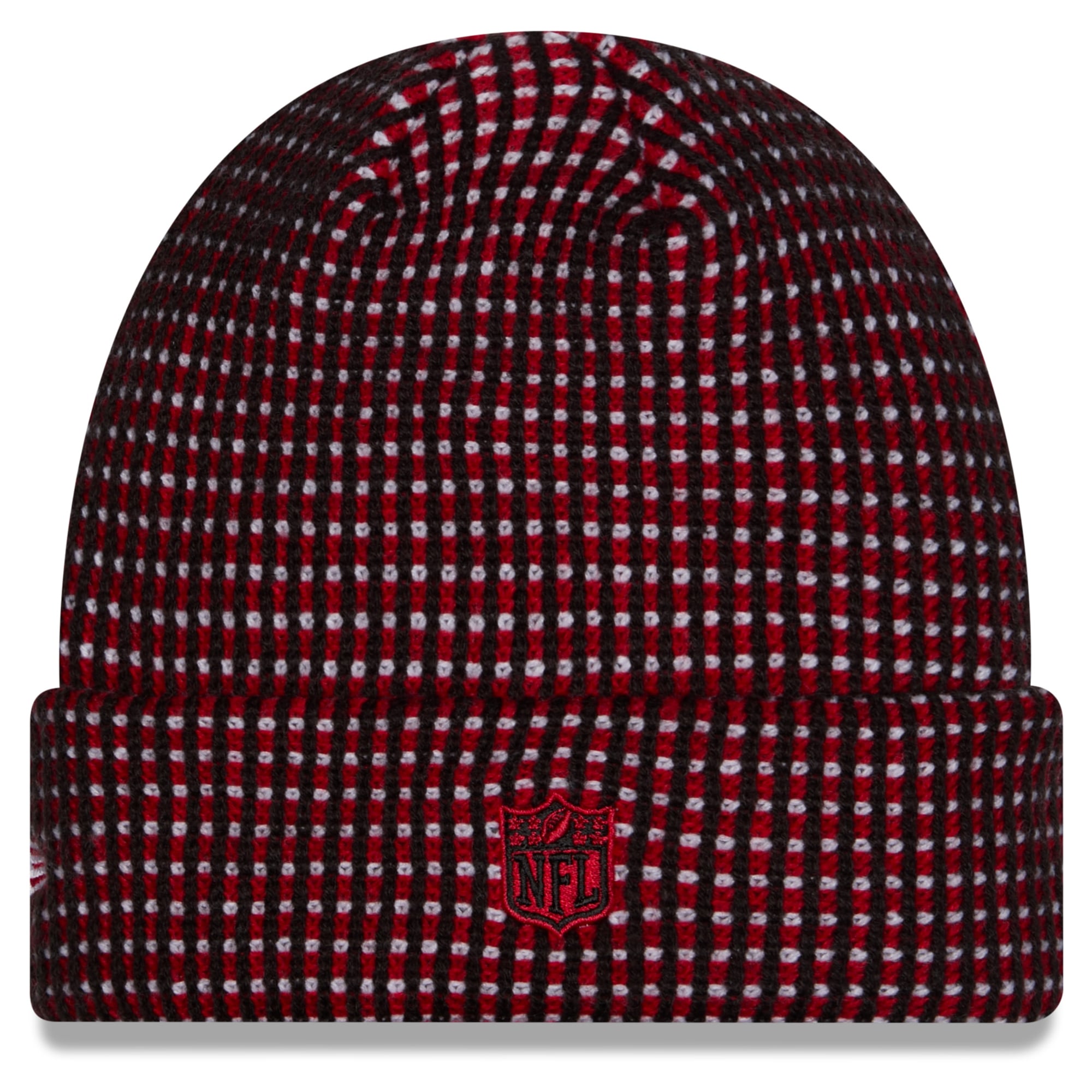 Bonnet à revers New Era noir Atlanta Falcons 2026 pour homme