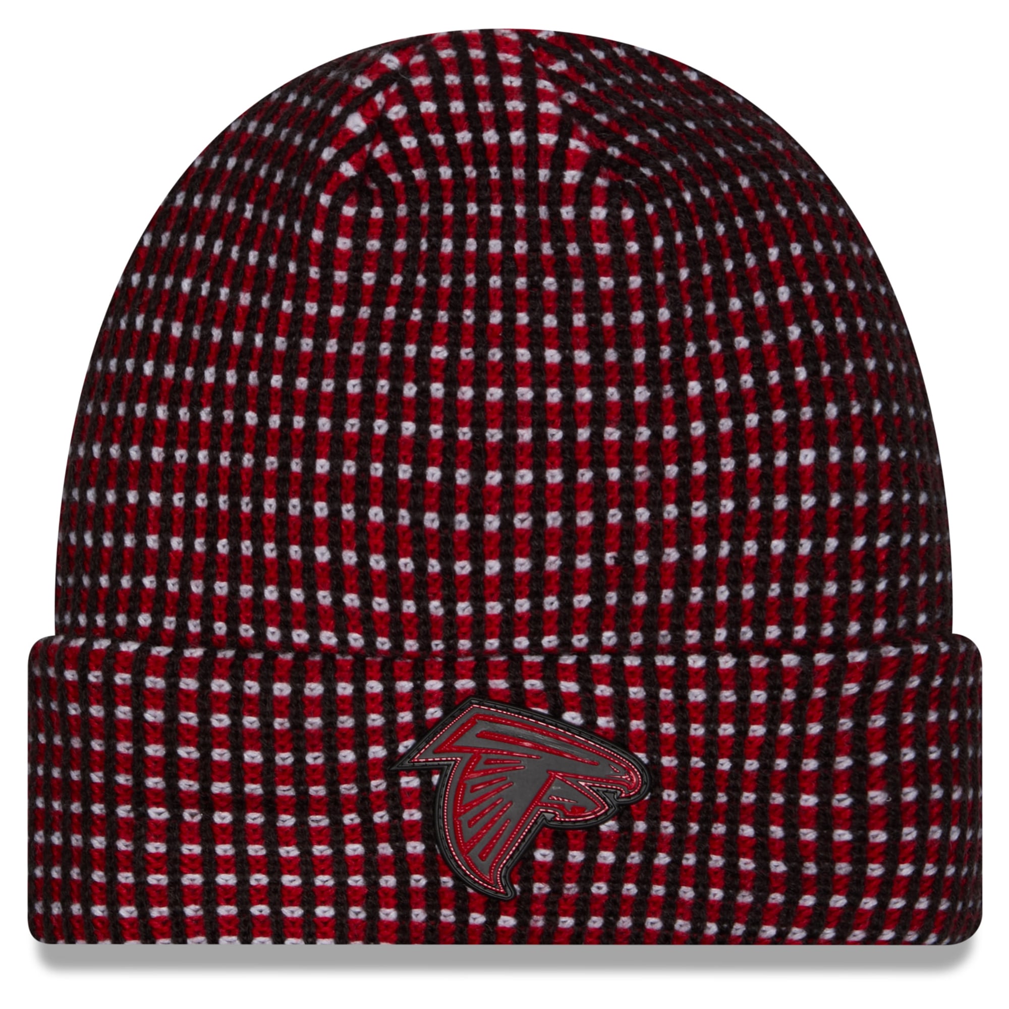 Bonnet à revers New Era noir Atlanta Falcons 2026 pour homme
