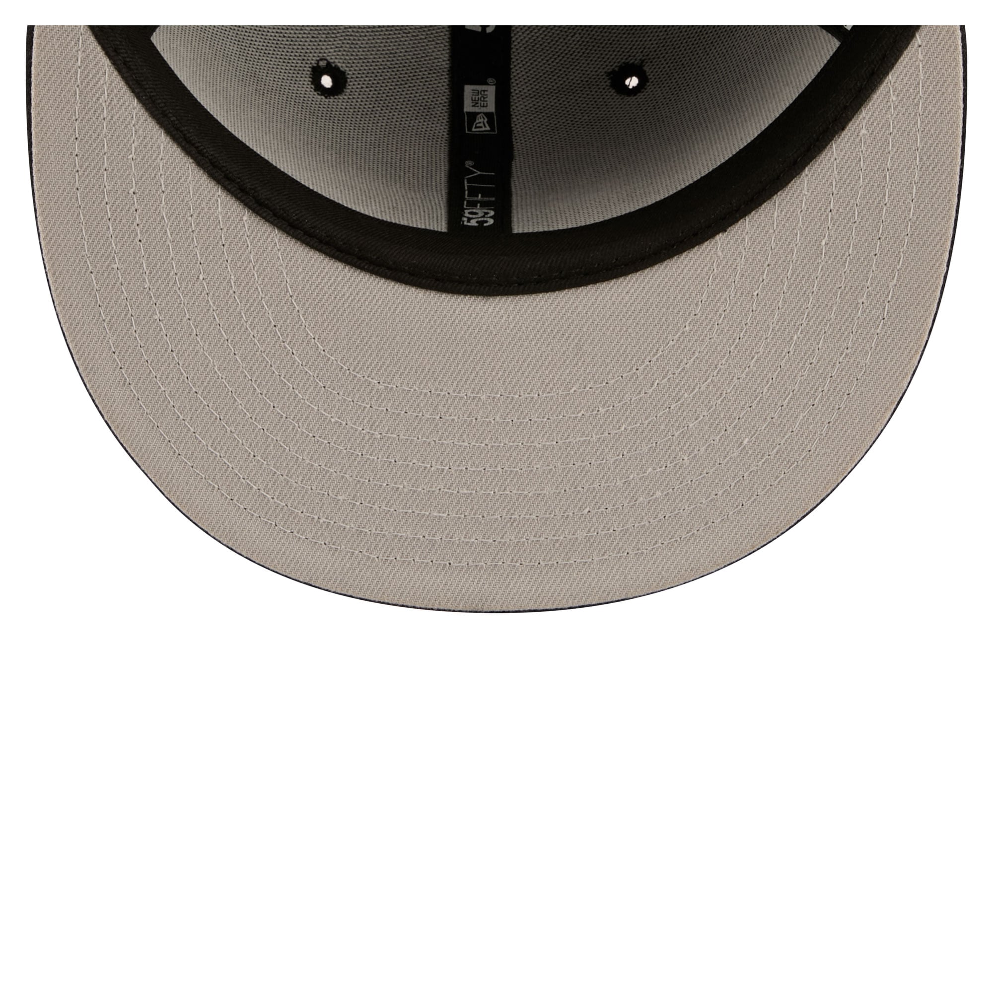 Casquette ajustée New Era Atlanta Falcons 59FIFTY noire pour homme