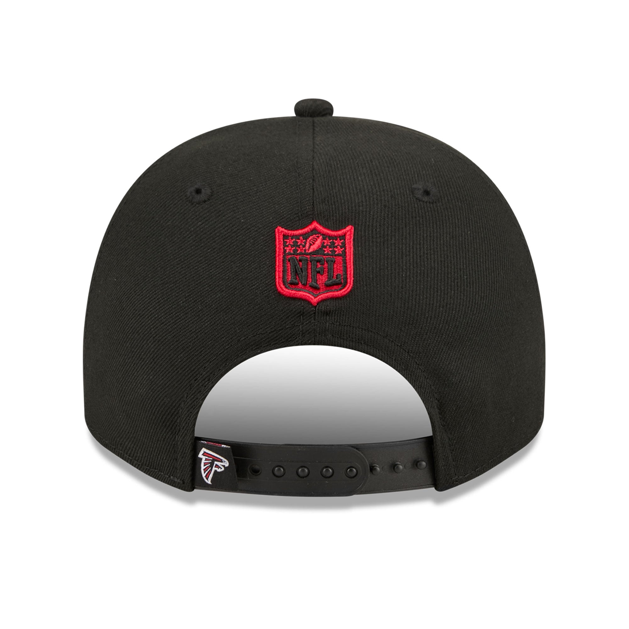 Men's New Era Black Atlanta Falcons Cartoon A-Frame 9FIFTY Snapback Hat