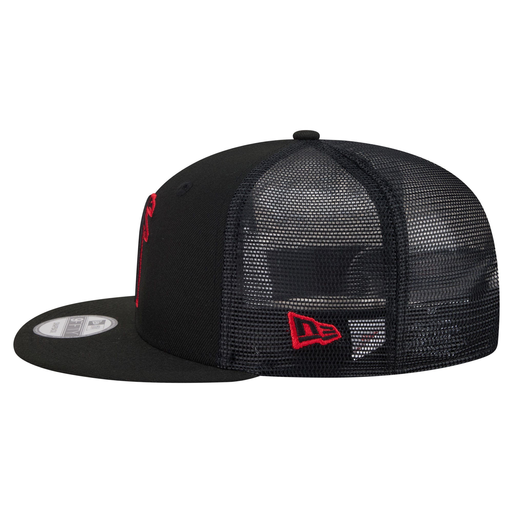 Men's New Era Atlanta Falcons Core Team 9FIFTY Trucker Snapback Hat