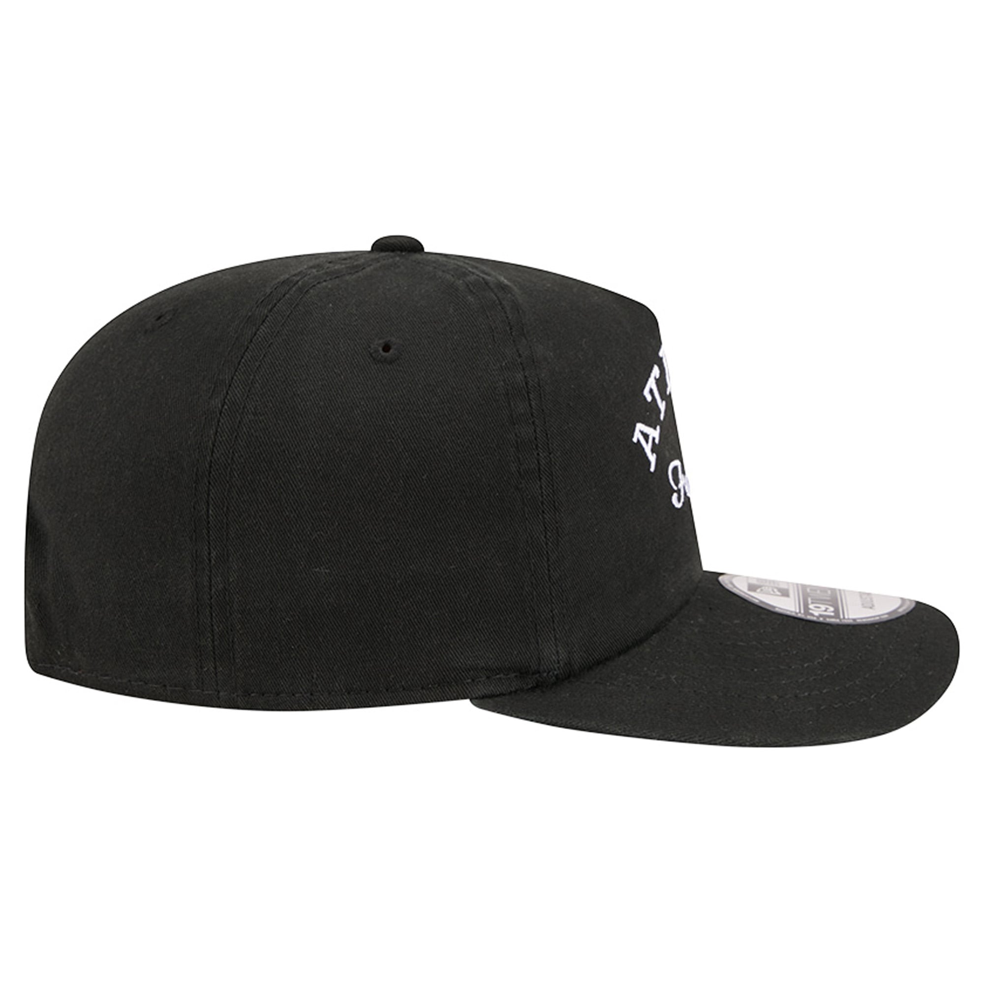 Men's New Era Black Atlanta Falcons Stacked 19TWENTY Adjustable Hat