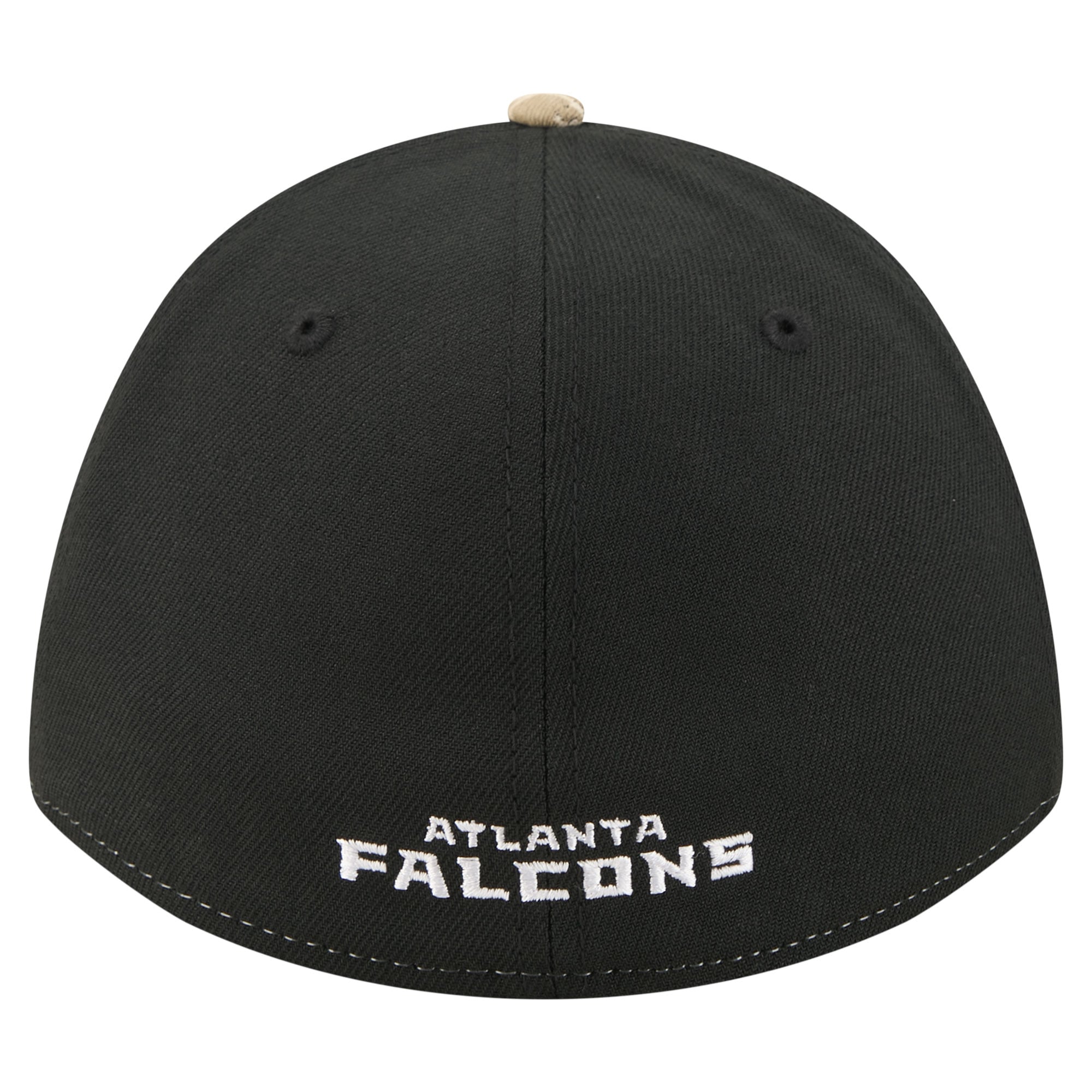 Men's New Era Camo/Black Atlanta Falcons Team Collection RealTree 39THIRTY M-Crown A-Frame Flex Hat