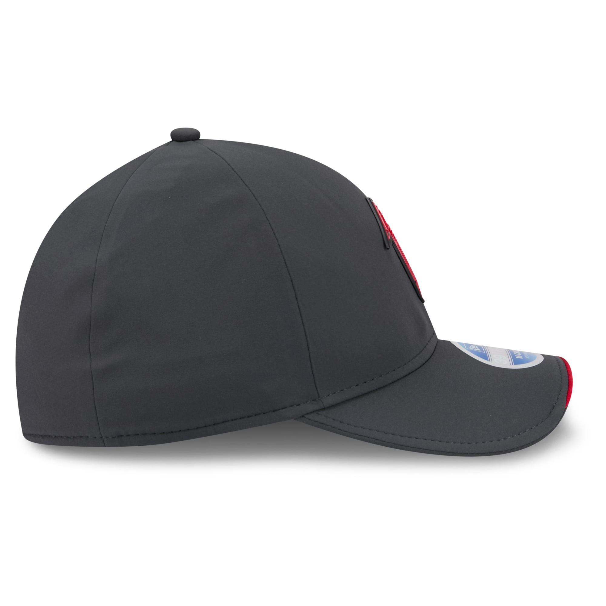 Casquette New Era Atlanta Falcons 2026 Sideline pour homme, couleur anthracite, modèle 39THIRTY M-Crown Stretch