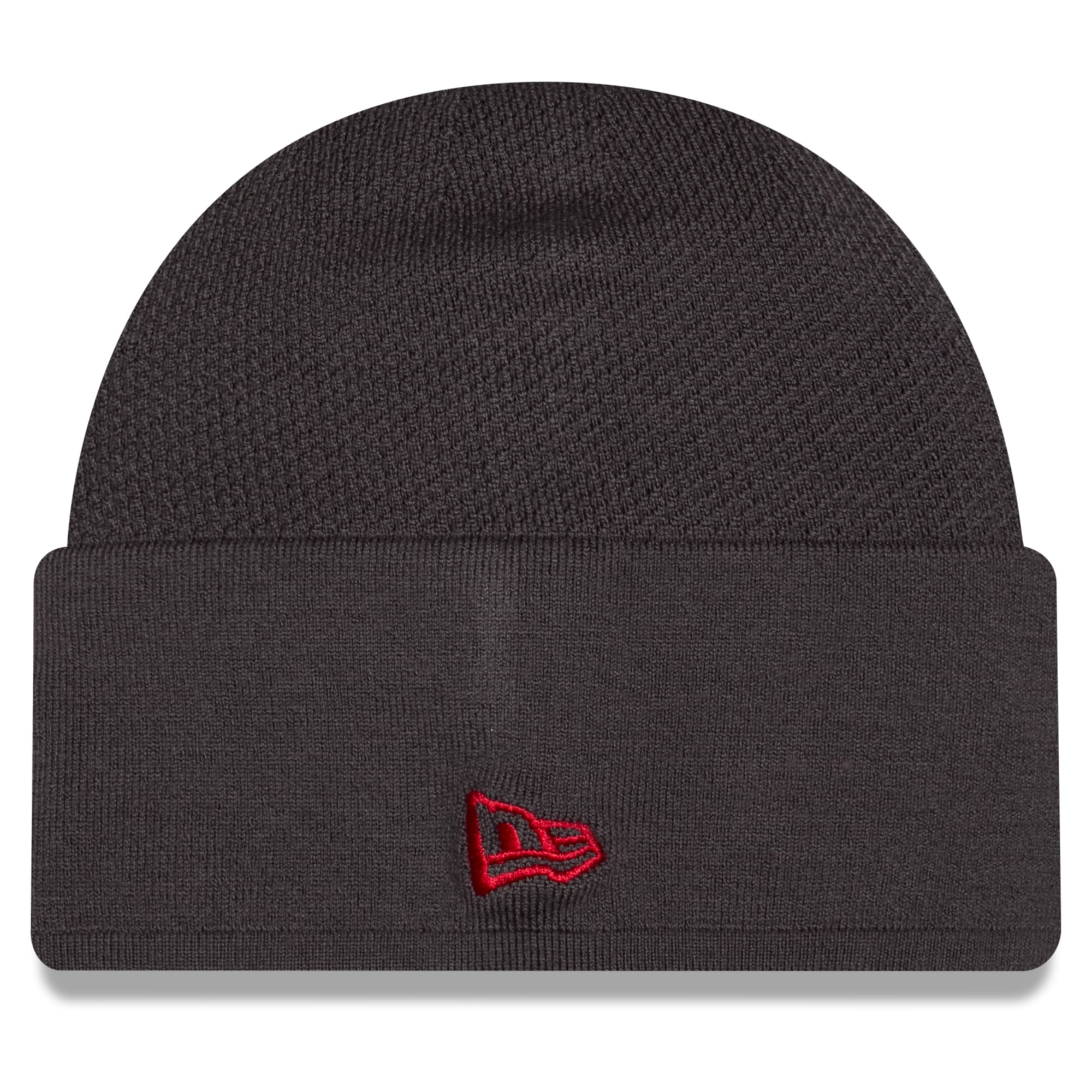 Bonnet d'hiver New Era Atlanta Falcons 2026 Sideline pour homme, couleur anthracite.