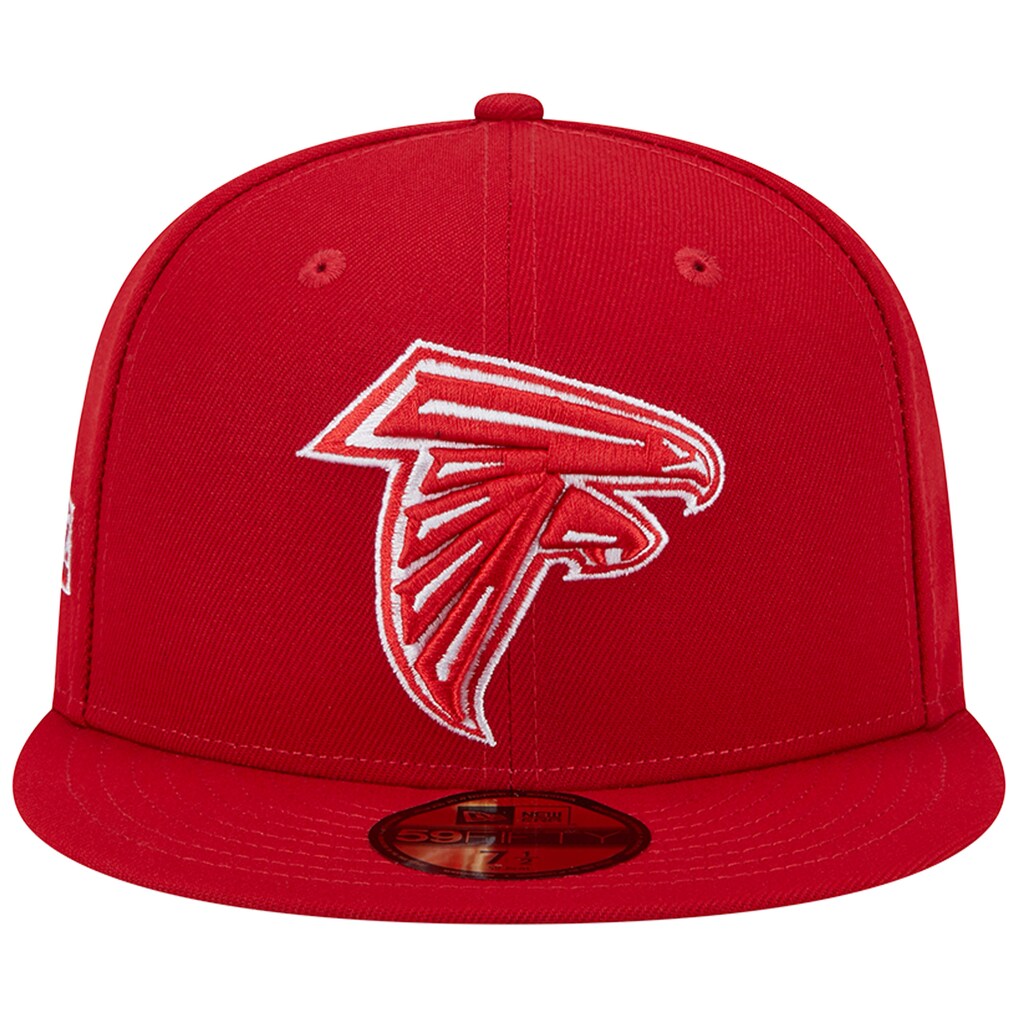 Atlanta Falcons New Era 1994 Hawaii Pro Bowl Main Patch 59FIFTY Fitted Hat - Scarlet