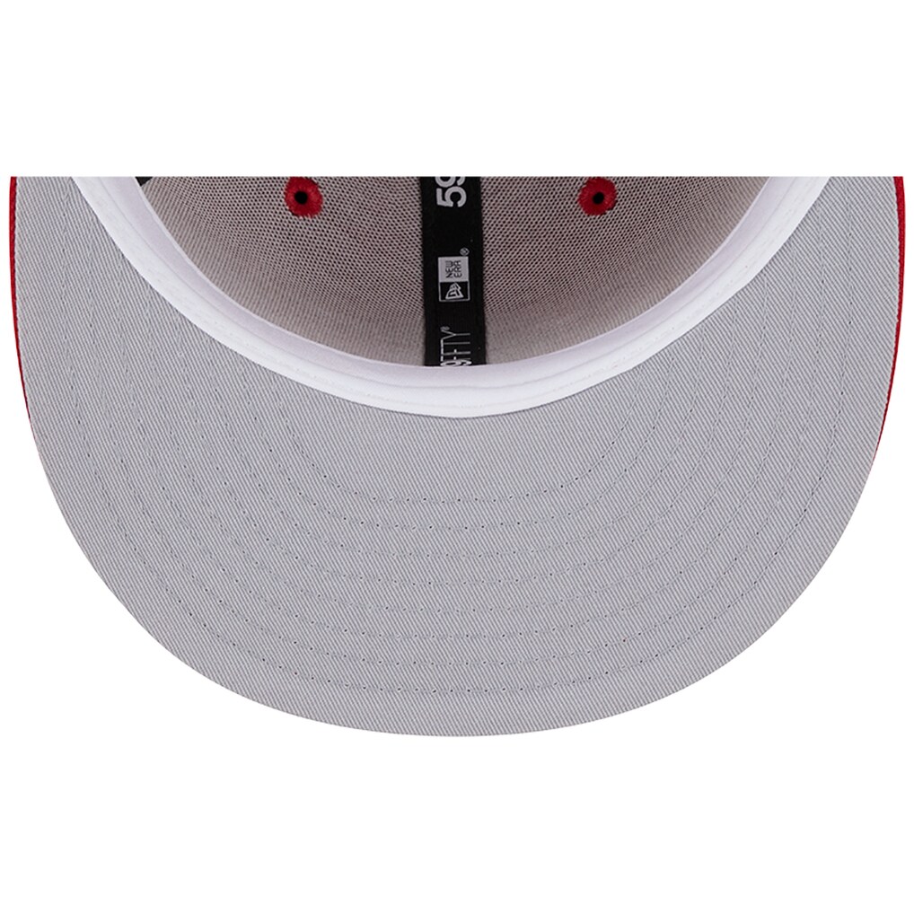 Atlanta Falcons New Era 1994 Hawaii Pro Bowl Main Patch 59FIFTY Fitted Hat - Scarlet