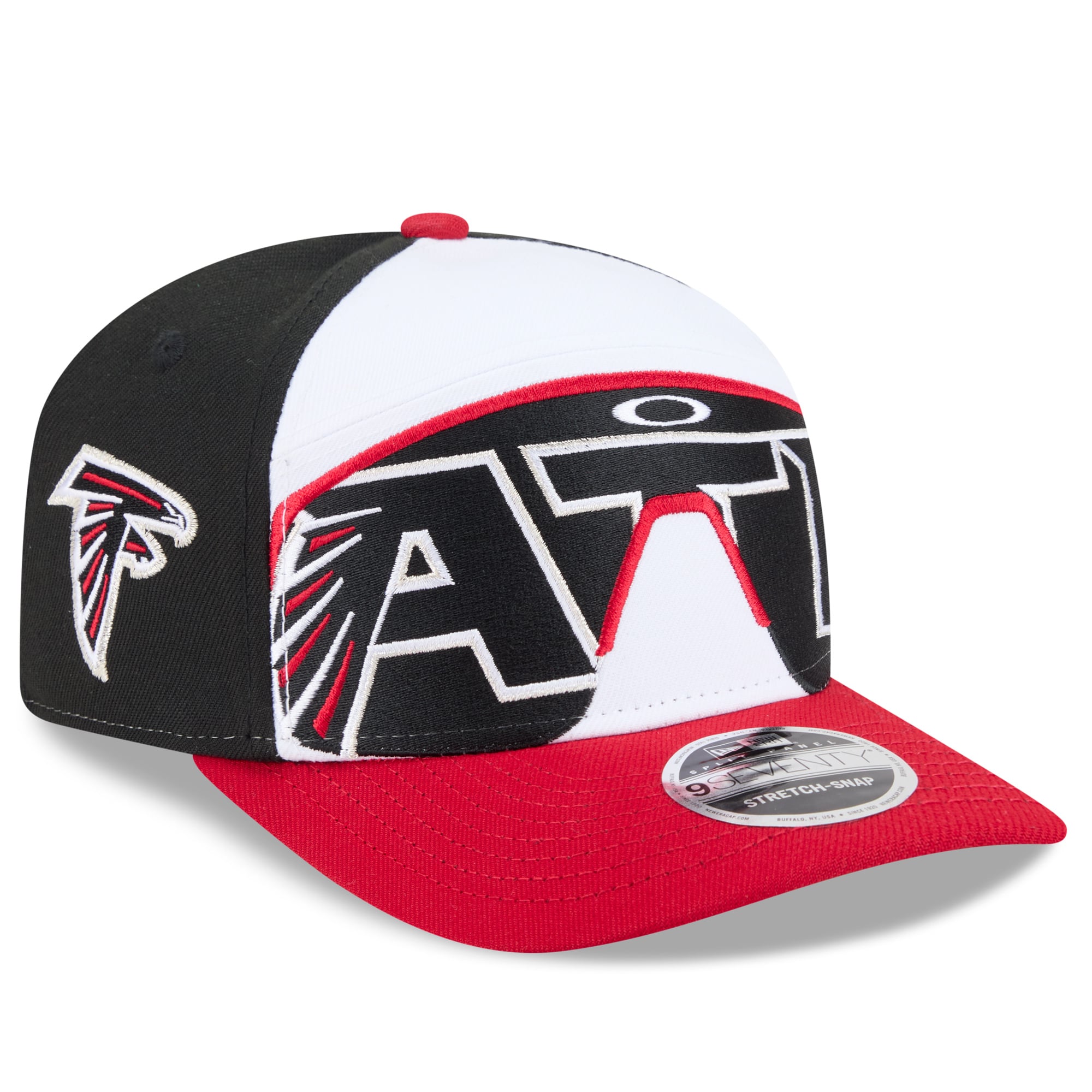 Men's New Era x Oakley  Black Atlanta Falcons 9SEVENTY Adjustable Hat