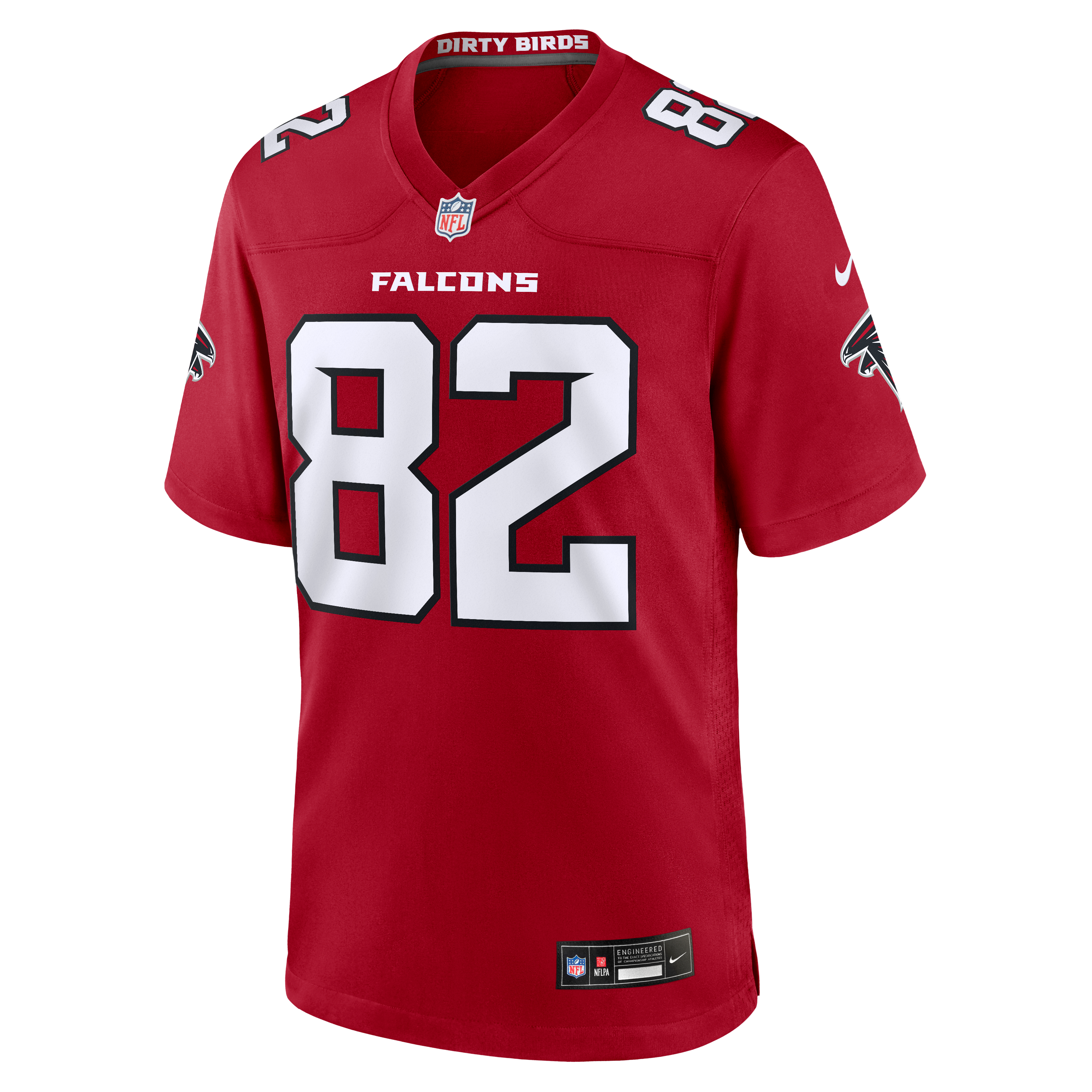 Men's Nike Antwane Wells Jr. Red Atlanta Falcons Team Game Jersey