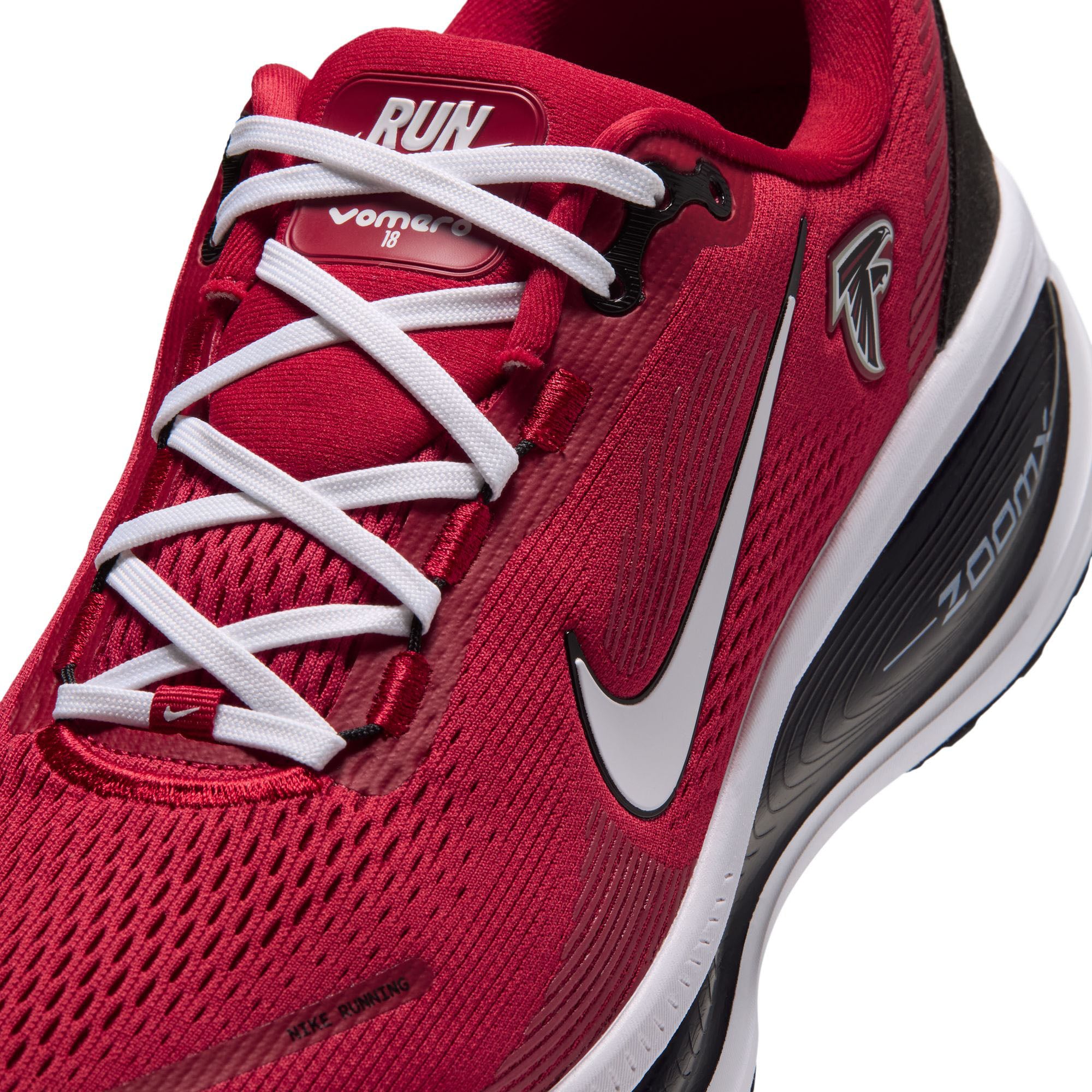 Men's Nike Atlanta Falcons Vomero 18 Running Shoes