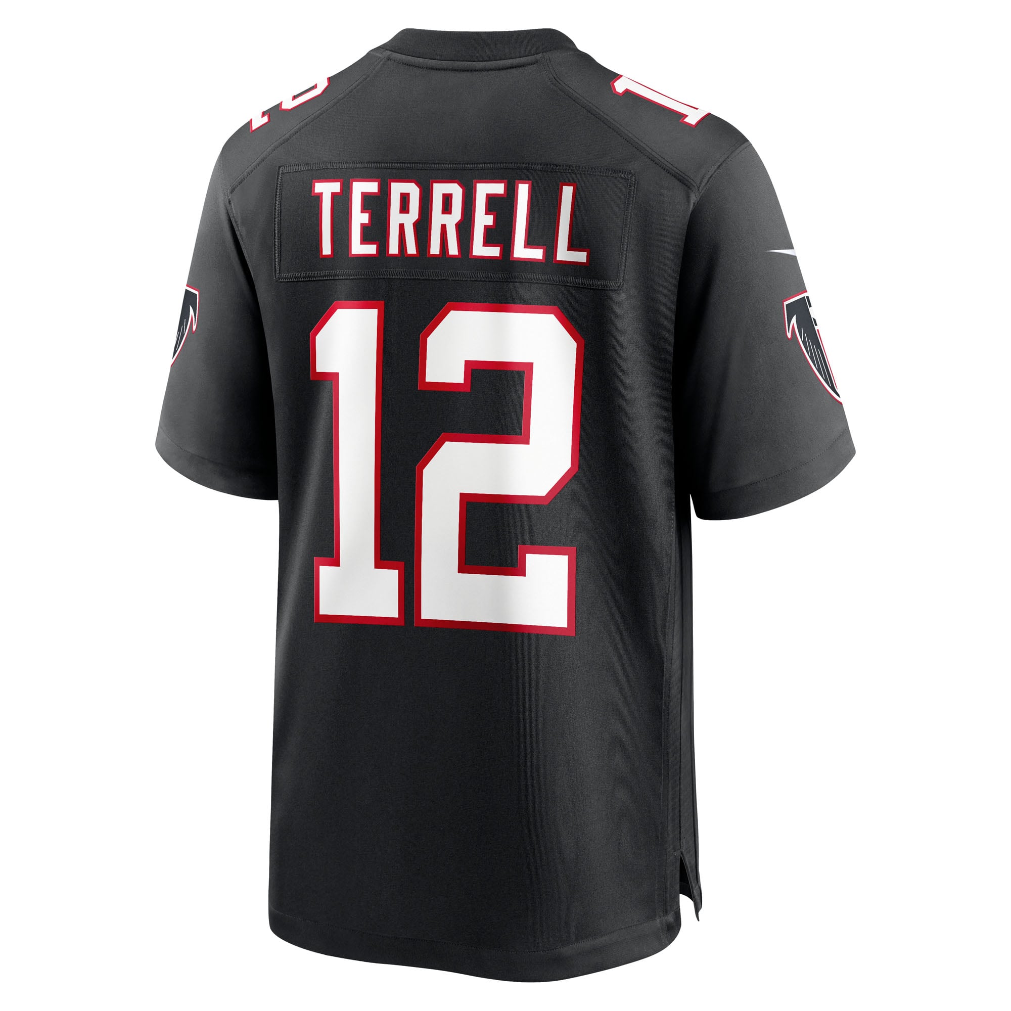 Men's Nike Avieon Terrell Black Atlanta Falcons Alternate Throwback Game Jersey