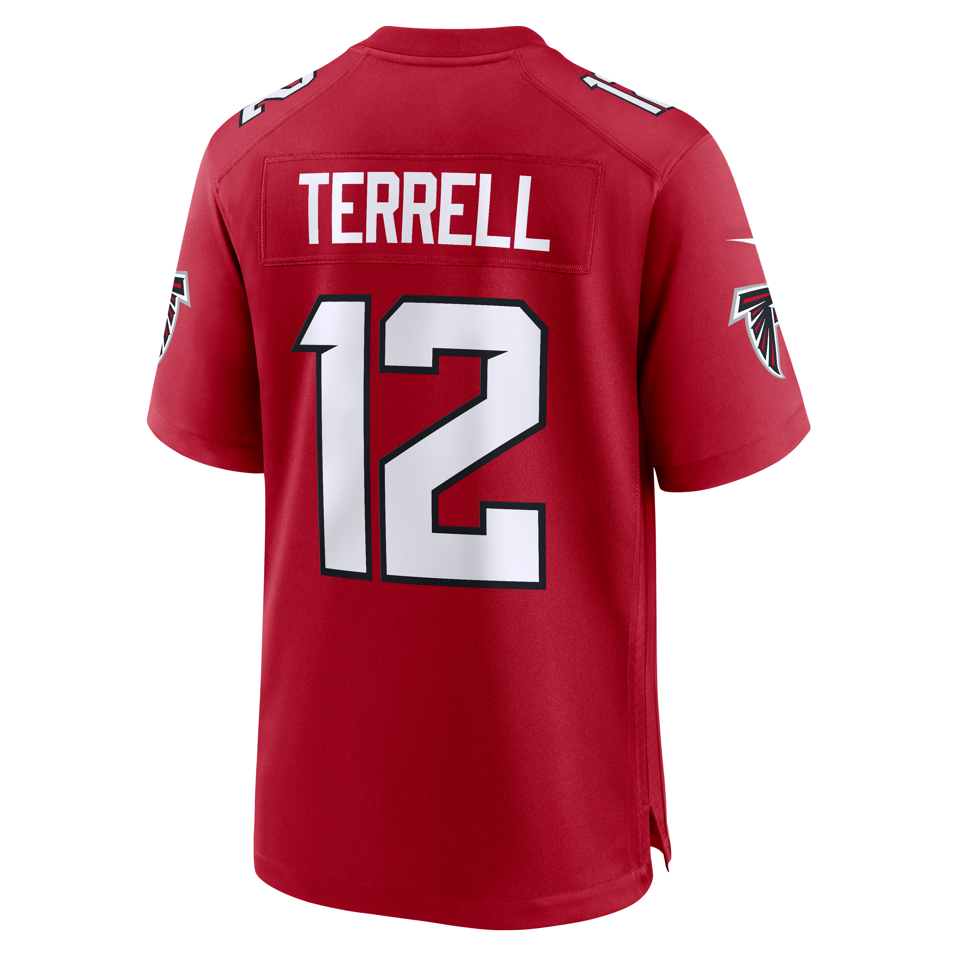 Maillot de match Nike Avieon Terrell rouge des Falcons d'Atlanta pour homme