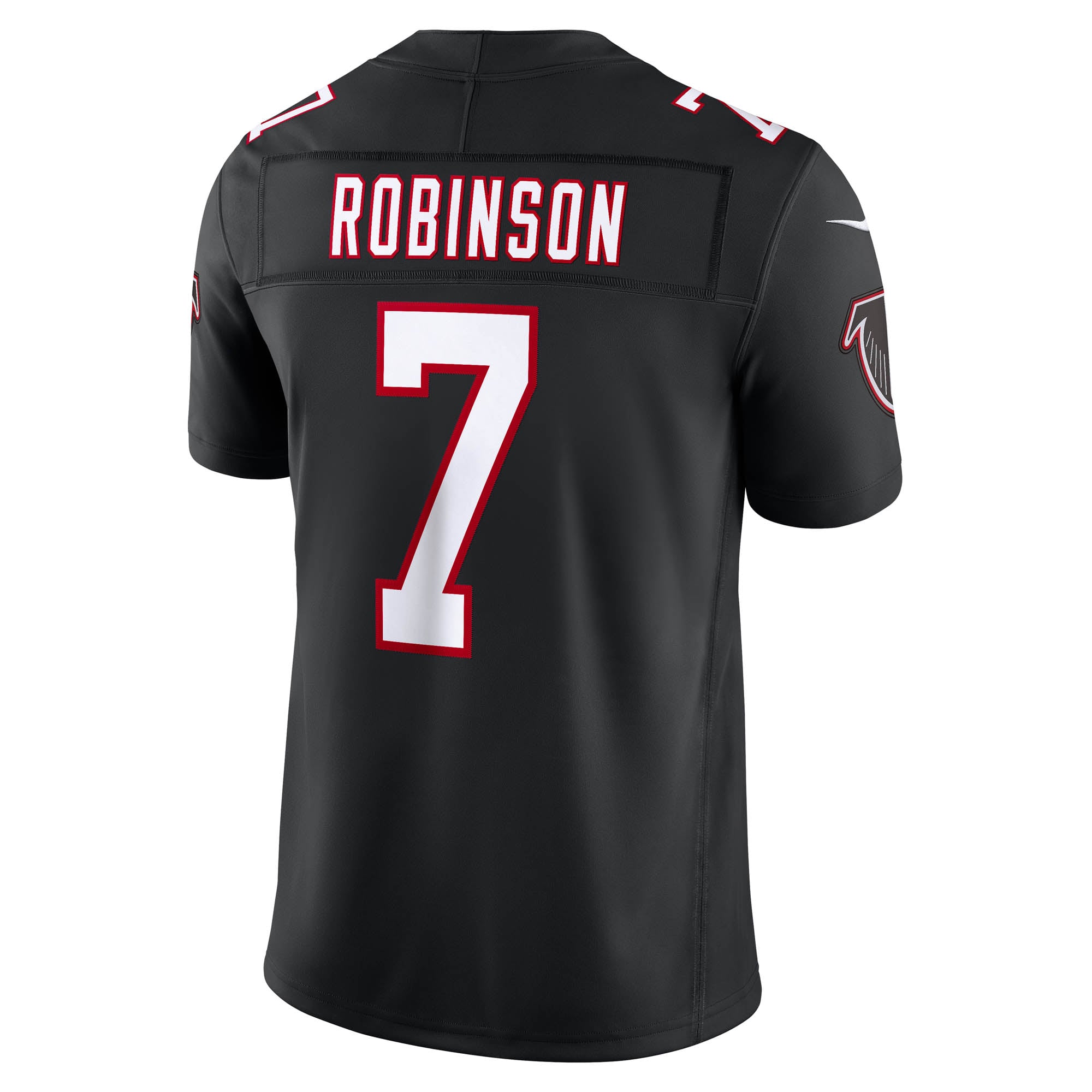 Men's Nike Bijan Robinson White Atlanta Falcons Vapor F.U.S.E. Stitched Limited Jersey