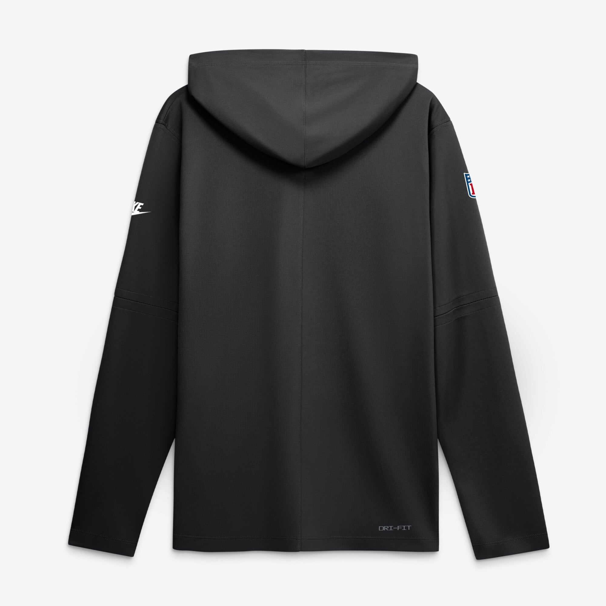 Men's Nike Black Atlanta Falcons Sideline Alternate Lightweight Long Sleeve Hooded Dri-FIT T-Shirt