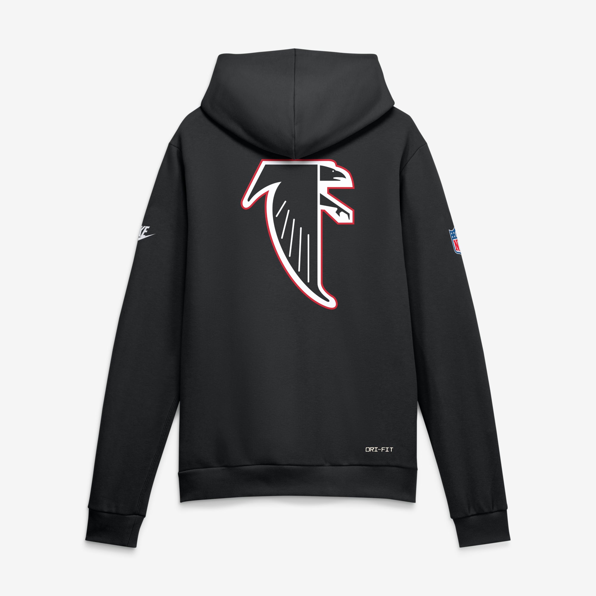 Men's Nike Black Atlanta Falcons Standard Issue Replay Officials Alternate Dri-FIT Hoodie