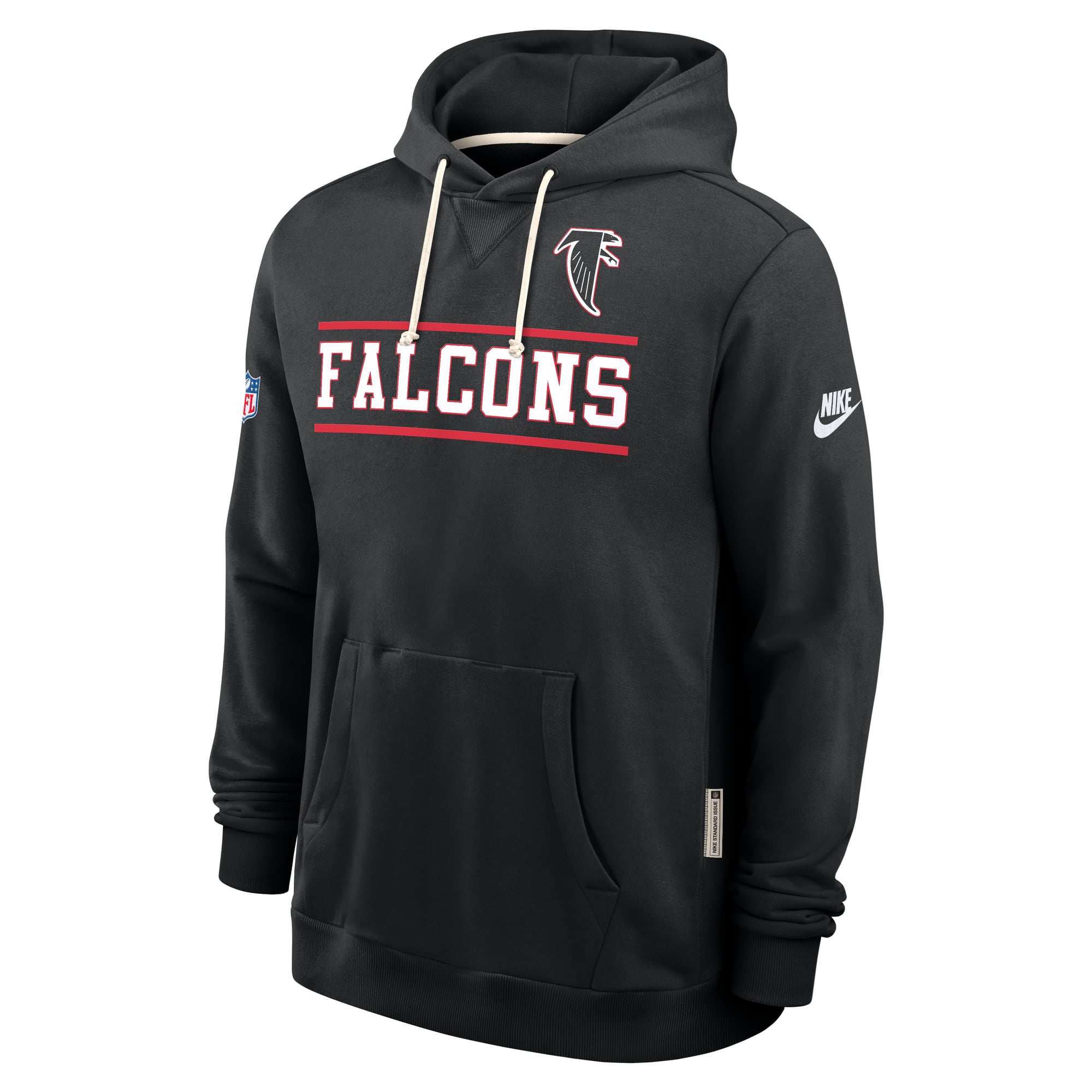 Men's Nike Black Atlanta Falcons Standard Issue Replay Officials Alternate Dri-FIT Hoodie