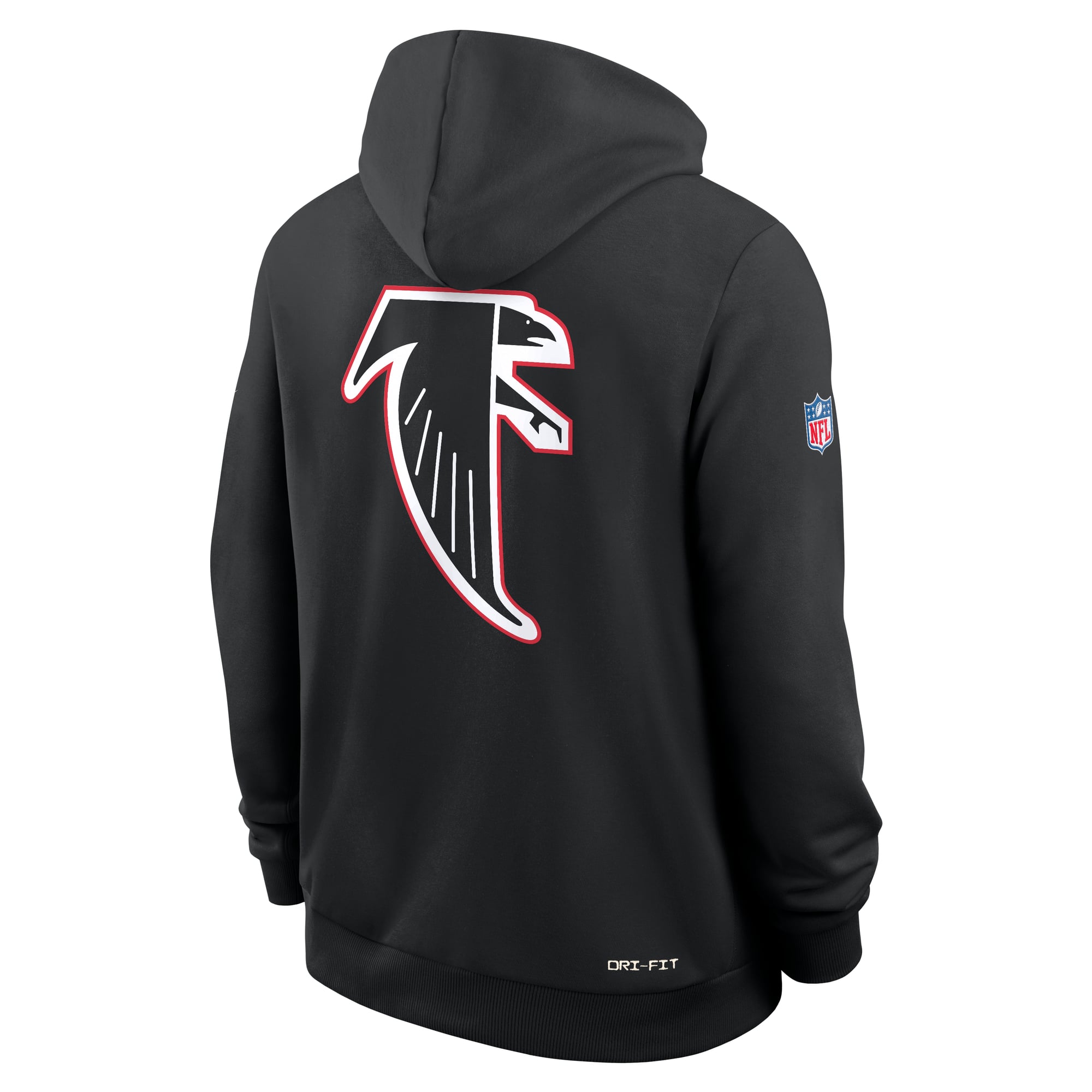 Men's Nike Black Atlanta Falcons Standard Issue Replay Officials Alternate Dri-FIT Hoodie