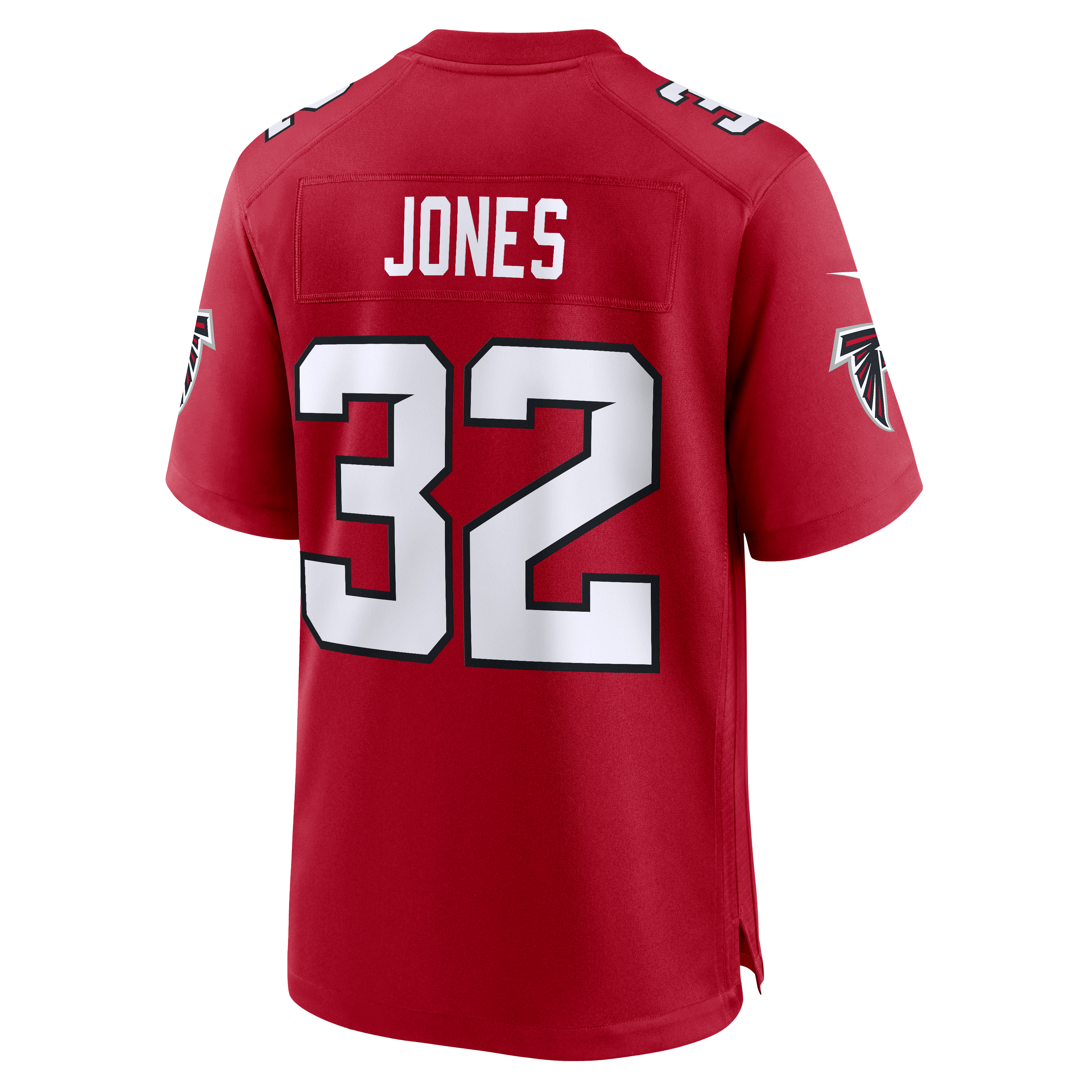 Men's Nike Cash Jones Red Atlanta Falcons Team Game Jersey