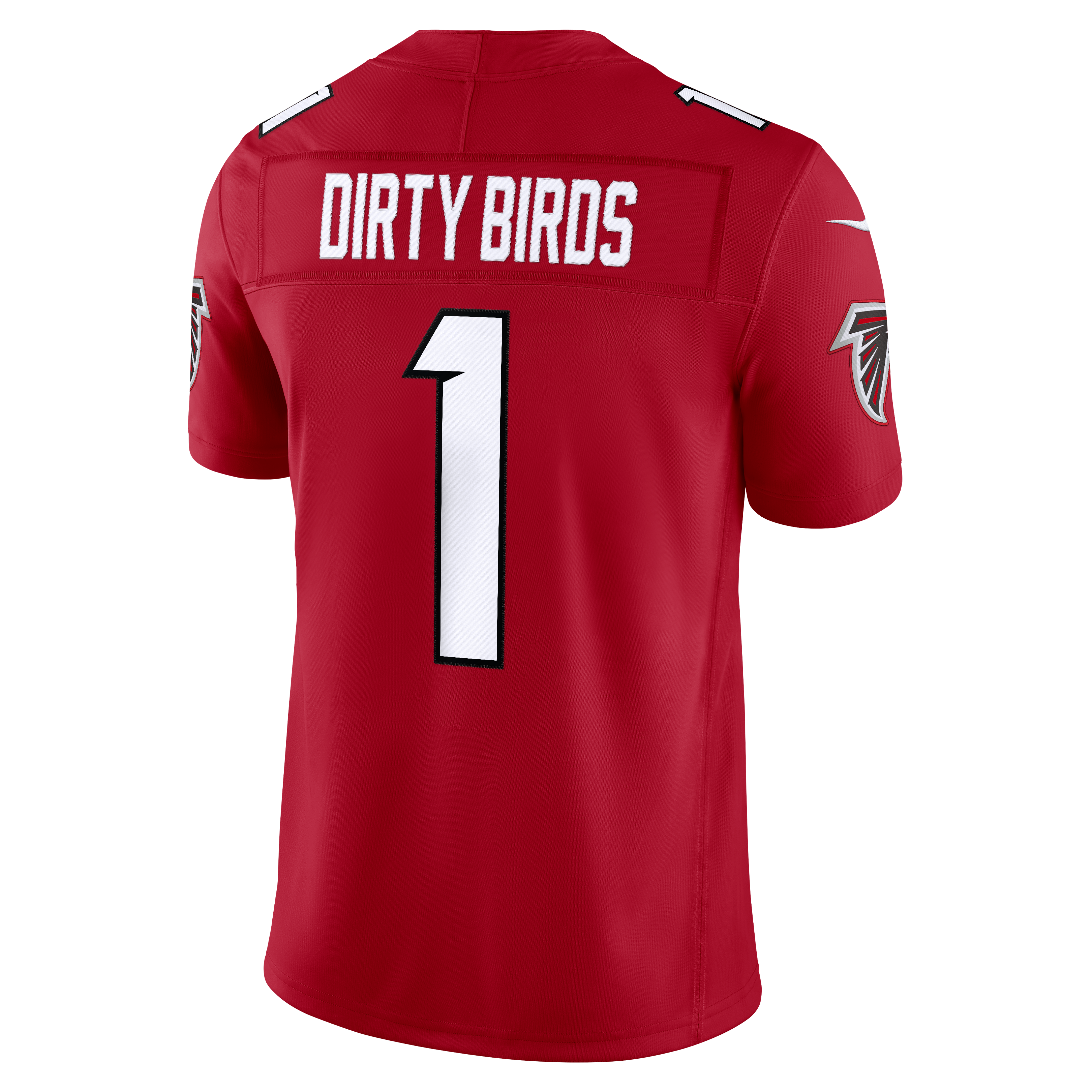 Maillot Nike Dirty Birds rouge Atlanta Falcons Team Vapor F.U.S.E. Stitched Limited pour homme