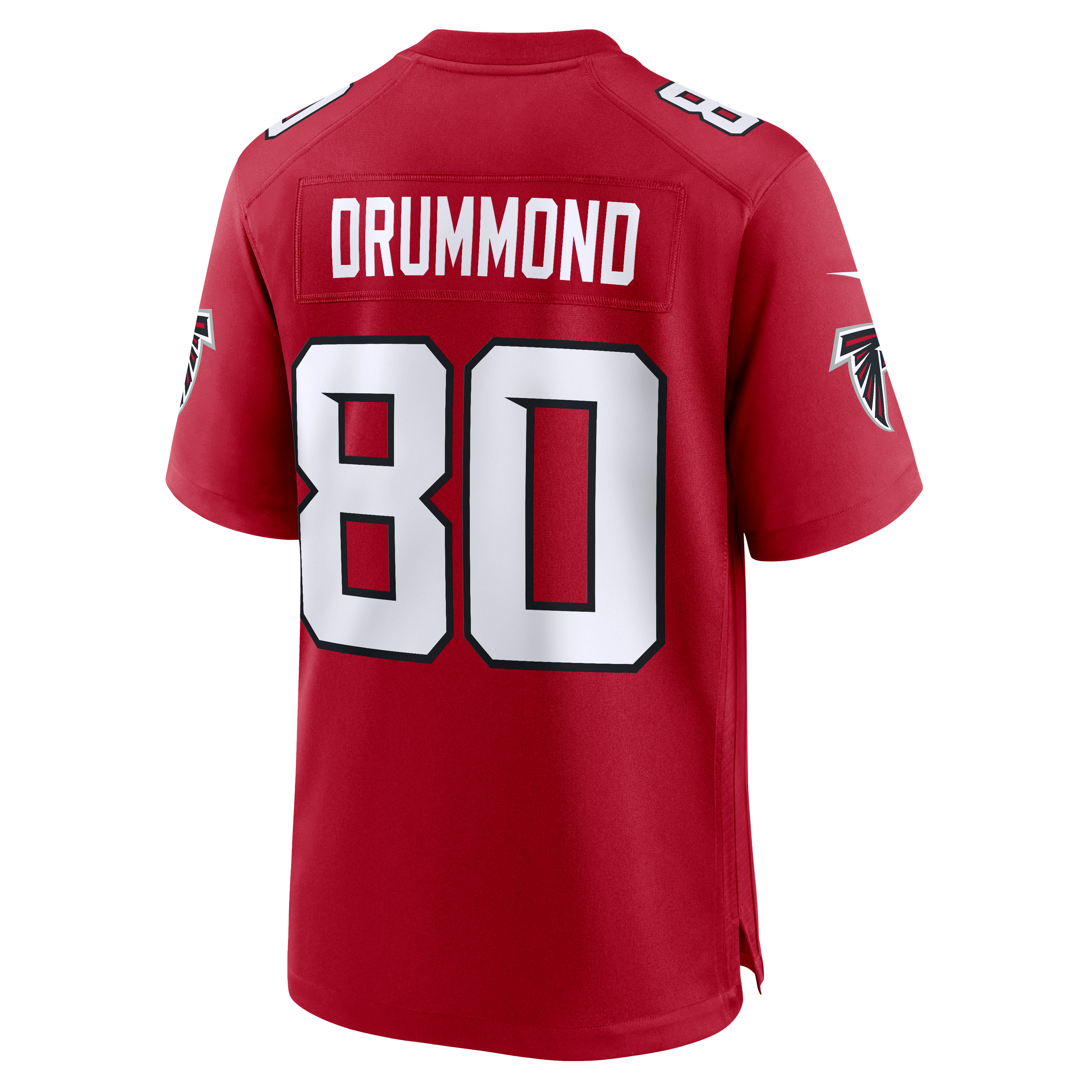 Men's Nike Dylan Drummond Red Atlanta Falcons Team Game Jersey