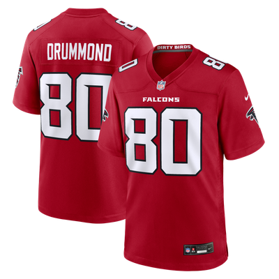 Dylan Drummond Atlanta Falcons Nike Team Game Jersey - Red
