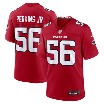 Harold Perkins Jr Atlanta Falcons Nike Team Game Jersey - Red