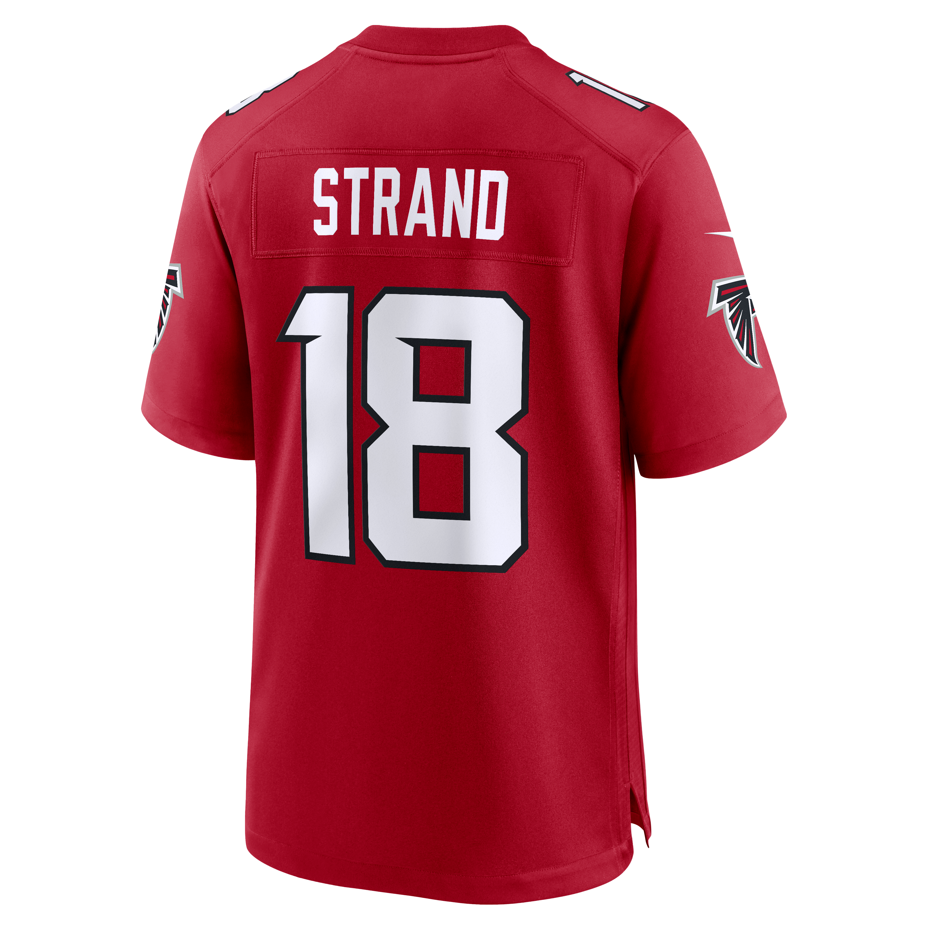 Men's Nike Jack Strand Red Atlanta Falcons Team Game Jersey