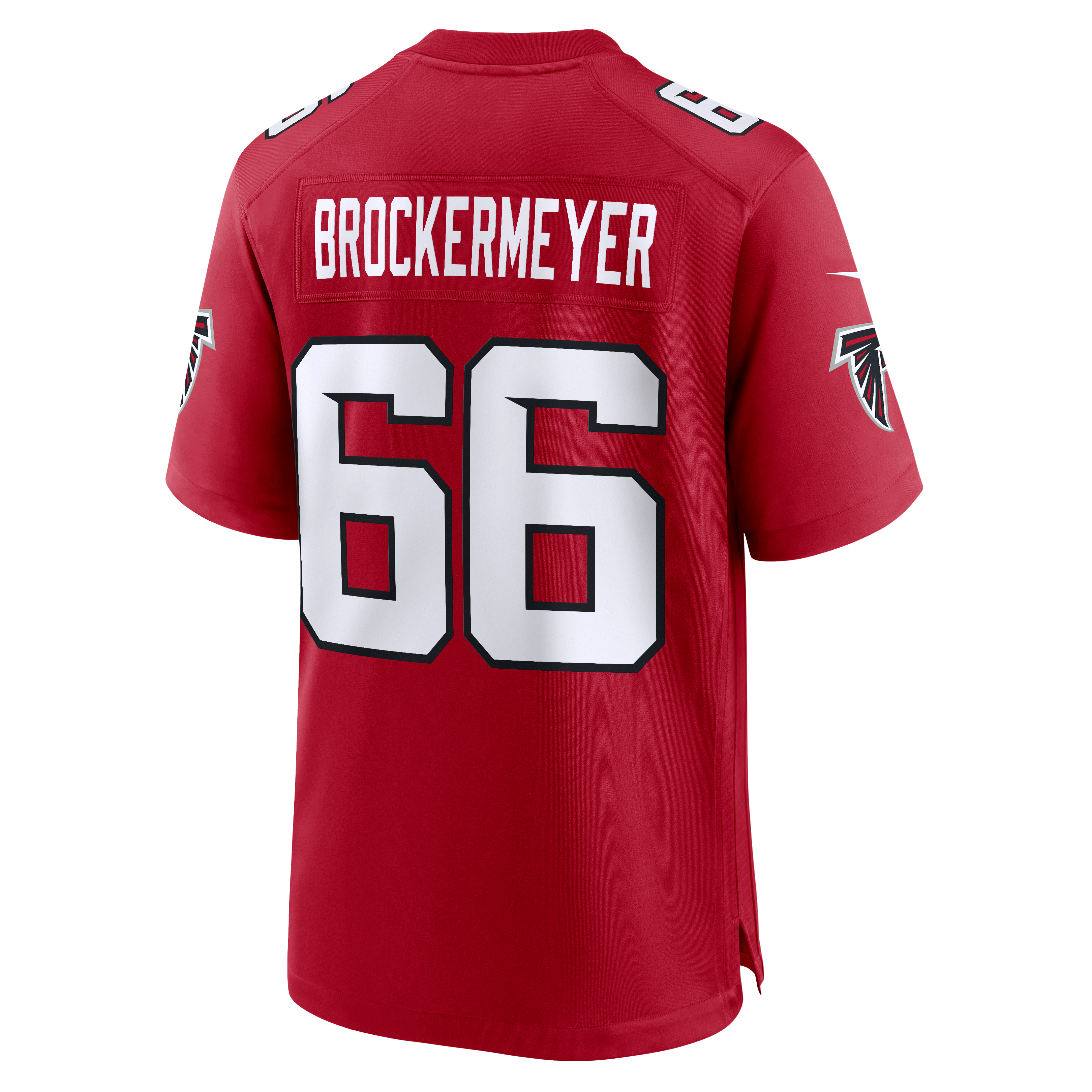 Men's Nike James Brockermeyer Red Atlanta Falcons Team Game Jersey