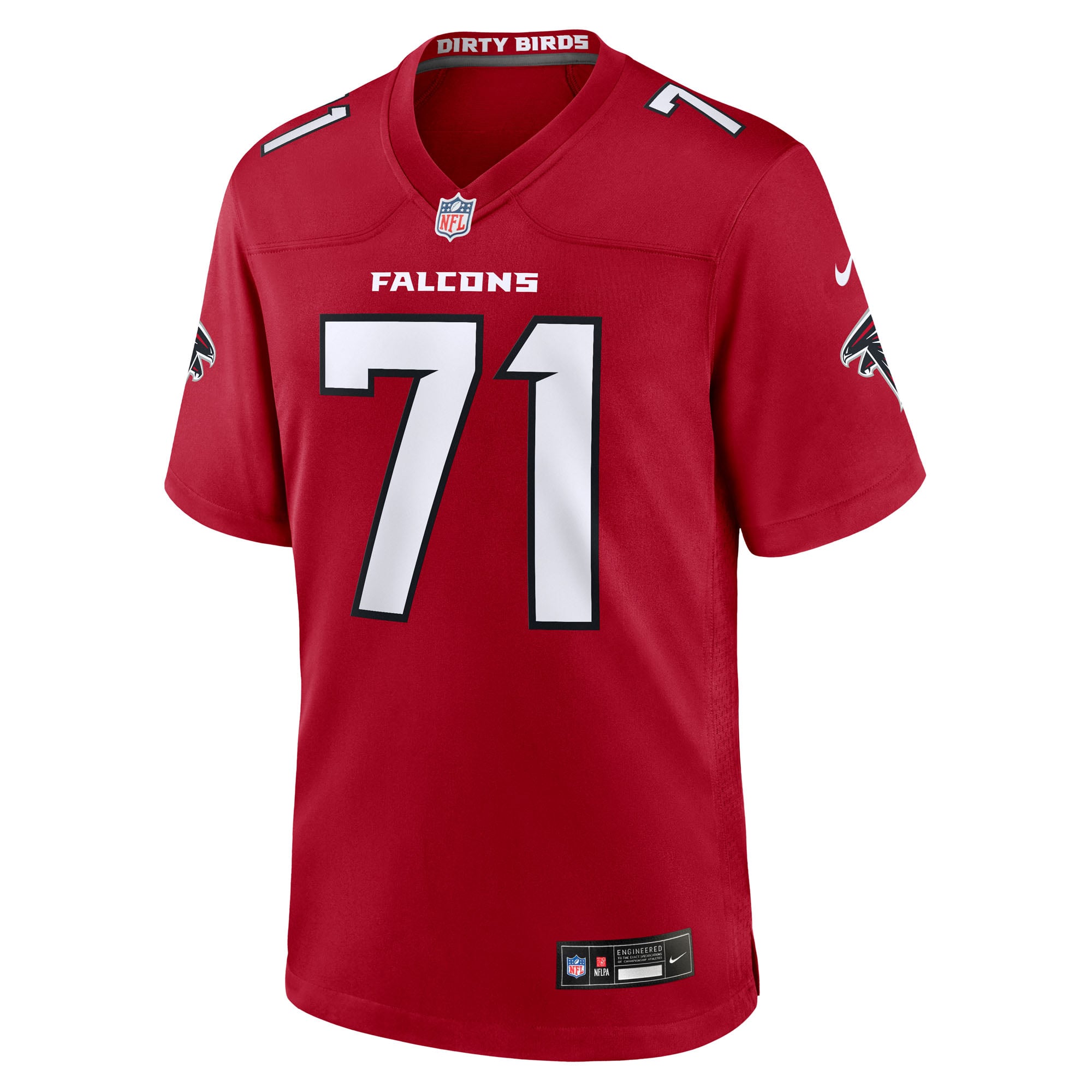 Men's Nike Jawaan Taylor Red Atlanta Falcons Team Game Jersey