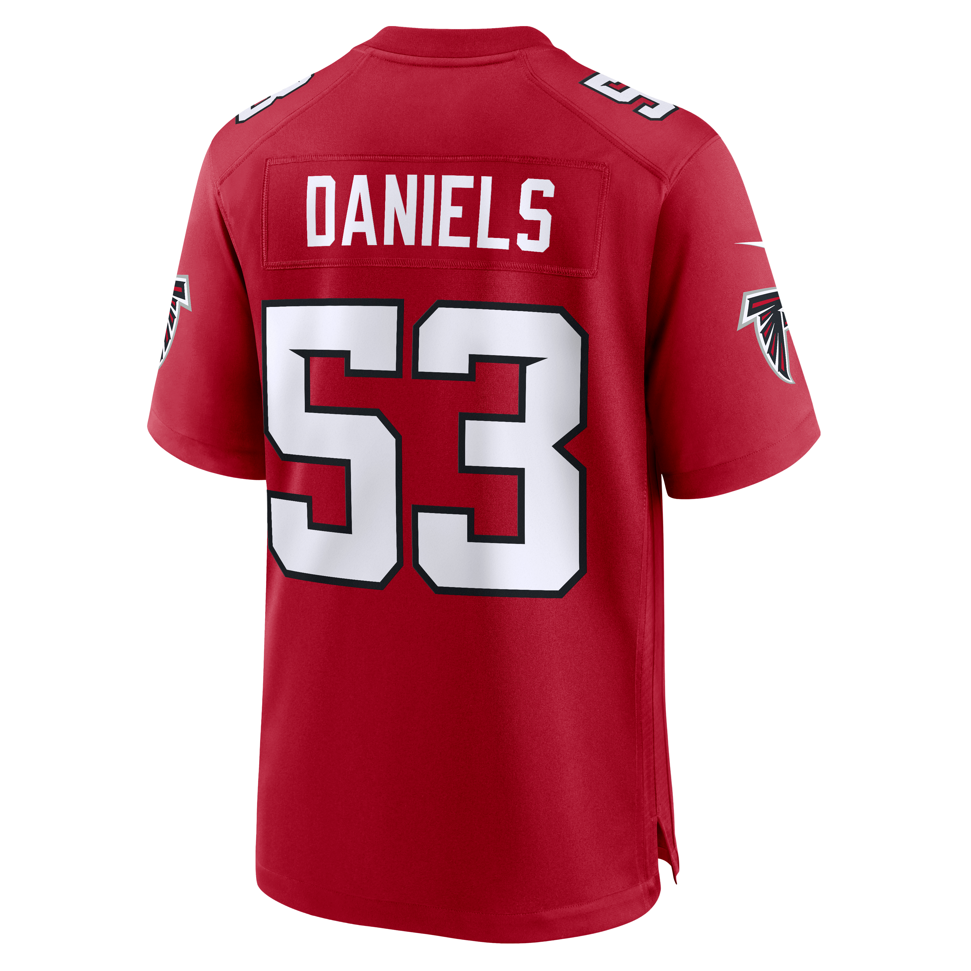 Men's Nike Kendal Daniels Red Atlanta Falcons Team Game Jersey