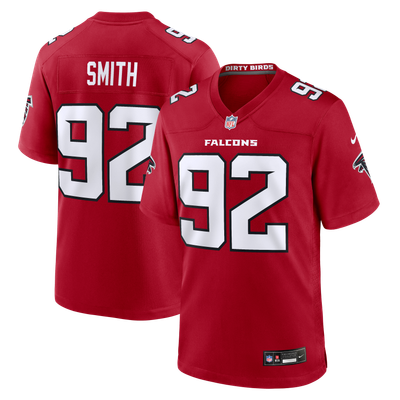 Maason Smith Atlanta Falcons Nike Team Game Jersey - Red
