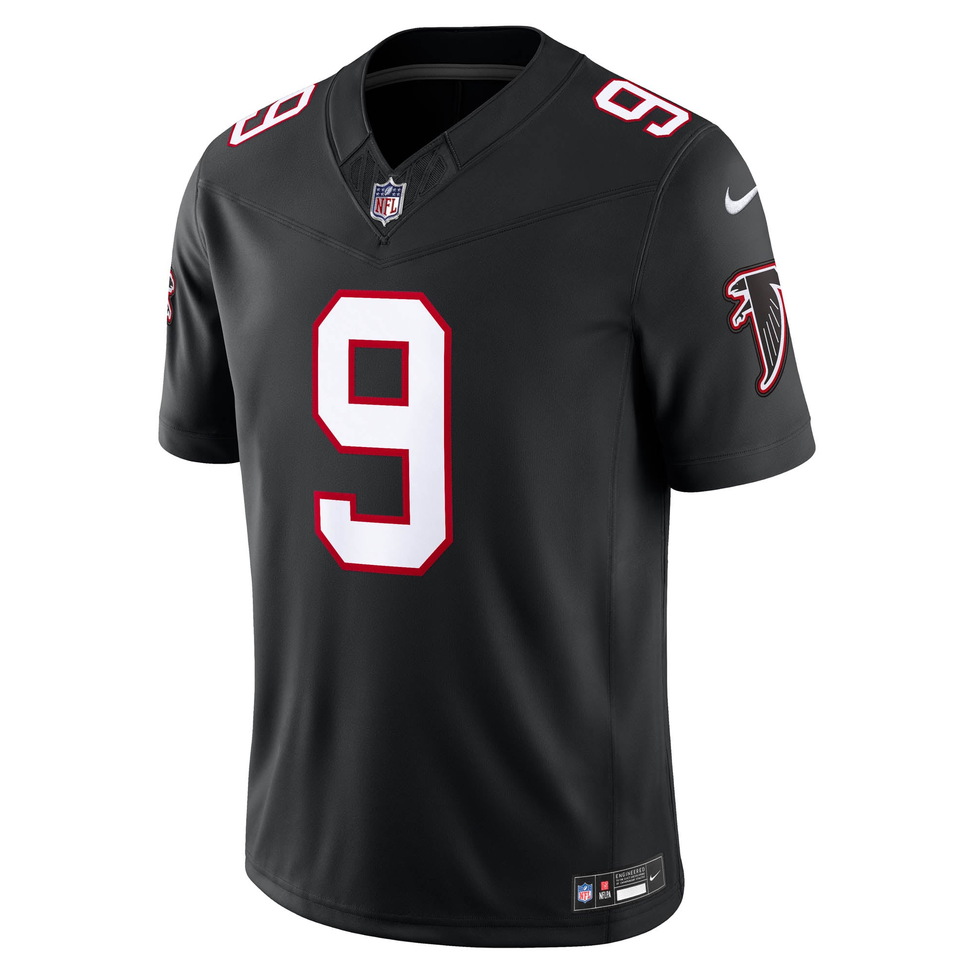 Men's Nike Michael Penix Jr. White Atlanta Falcons Vapor F.U.S.E. Stitched Limited Jersey