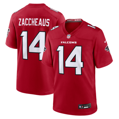 Olamide Zaccheaus Atlanta Falcons Nike Team Game Jersey - Red