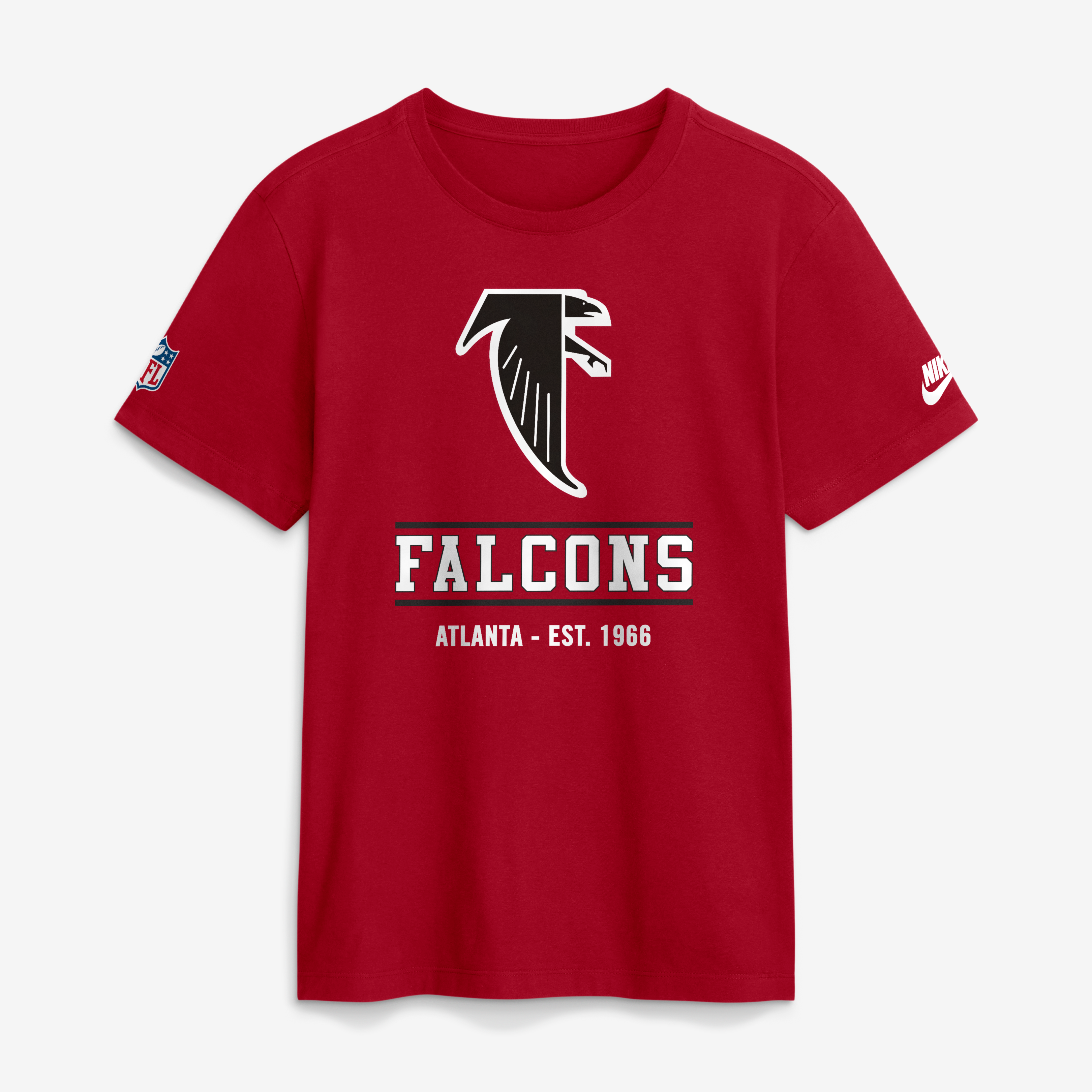 Men's Nike Red Atlanta Falcons Sideline Alternate Final Sprint Dri-FIT T-Shirt