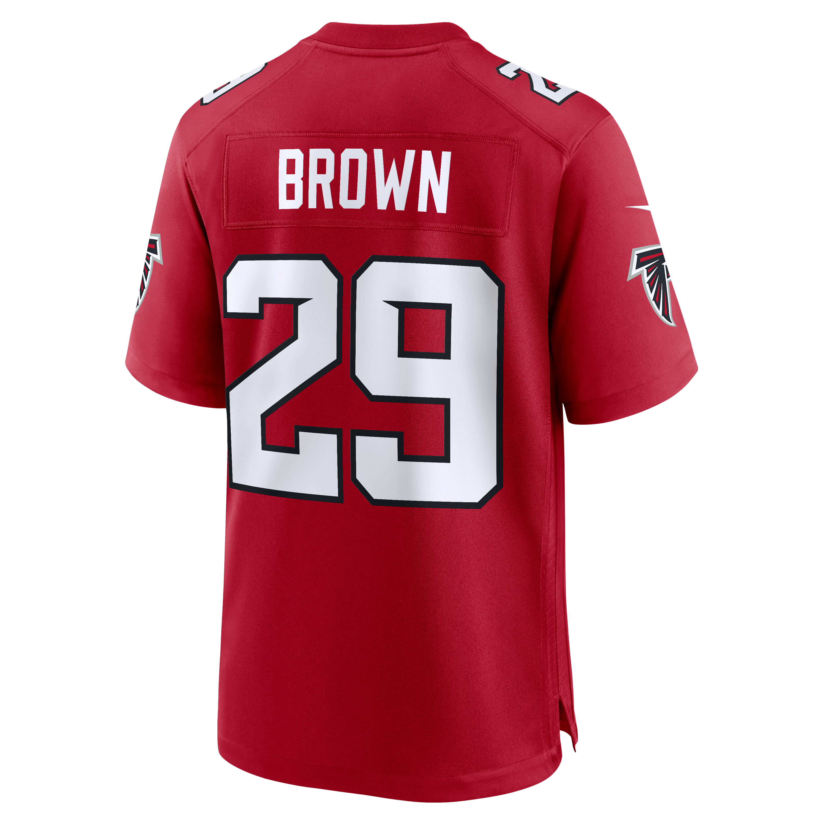 Men's Nike Sydney Brown Red Atlanta Falcons Team Game Jersey
