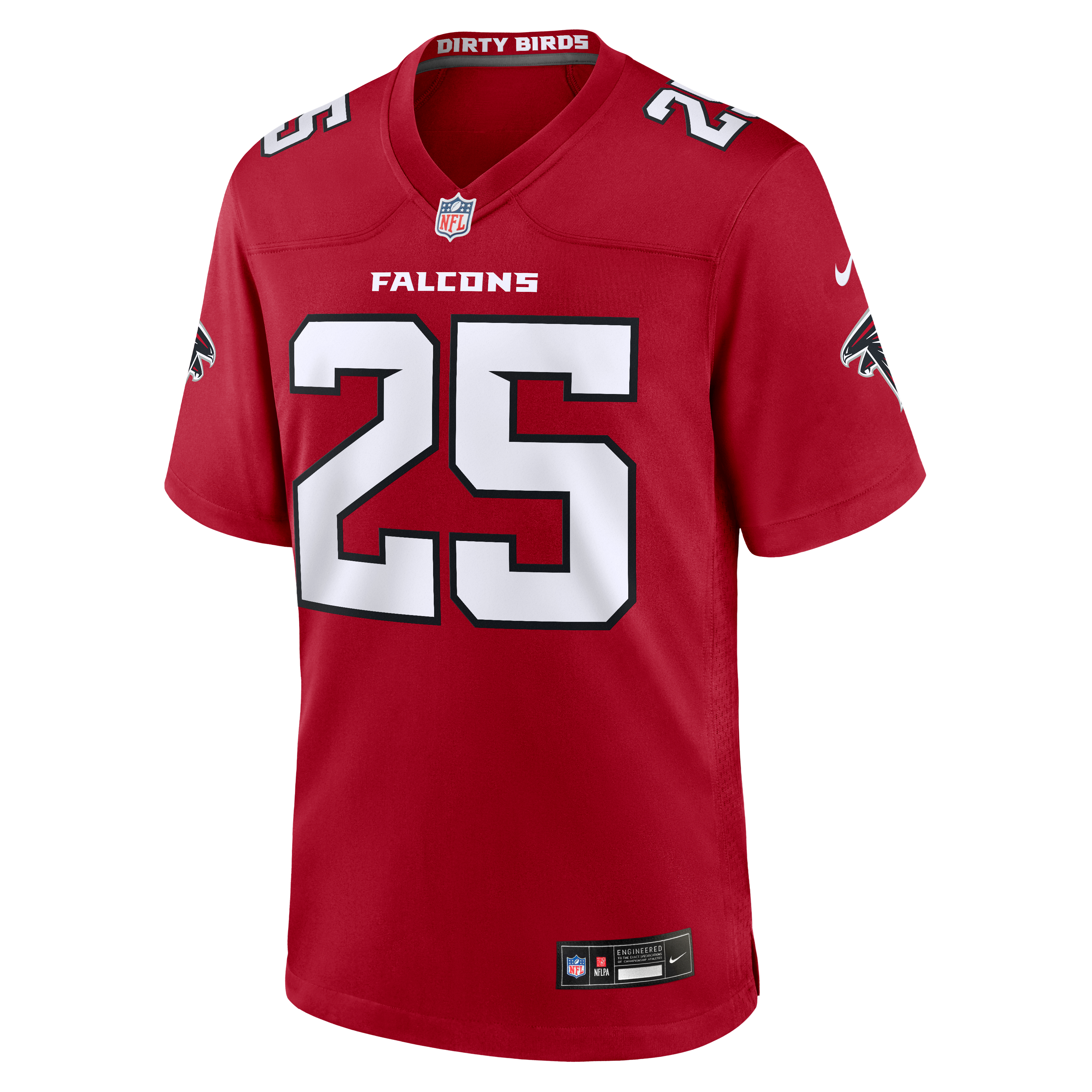 Maillot de match Nike Tyler Goodson rouge des Falcons d'Atlanta pour homme