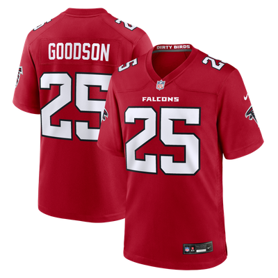 Tyler Goodson Atlanta Falcons Nike Team Game Jersey - Red
