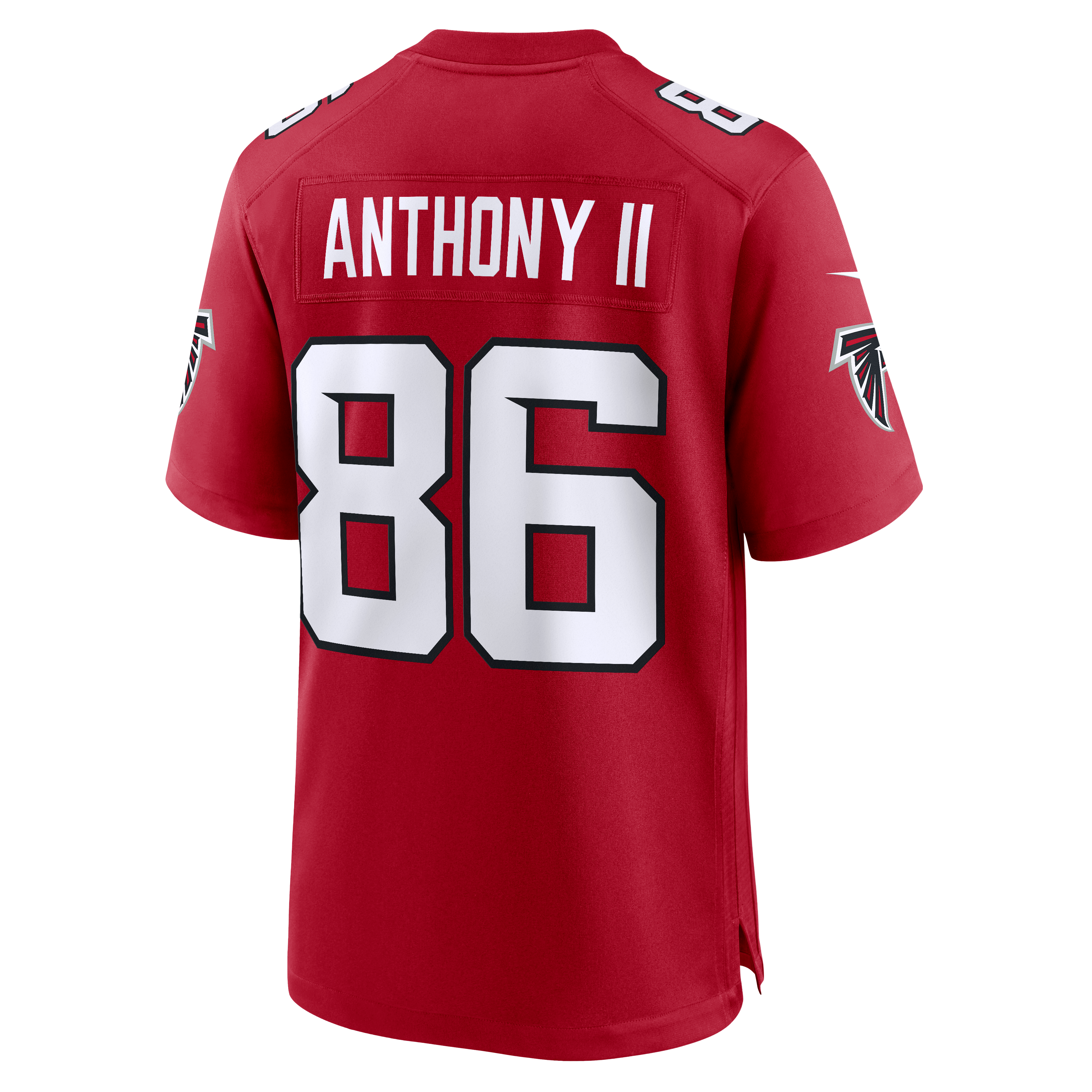 Men's Nike Vinny Anthony II Red Atlanta Falcons Team Game Jersey