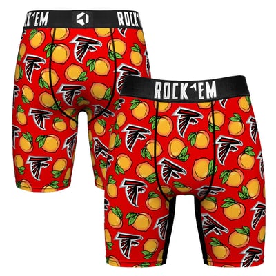  Atlanta Falcons Rock Em Peaches Boxer Briefs - Red