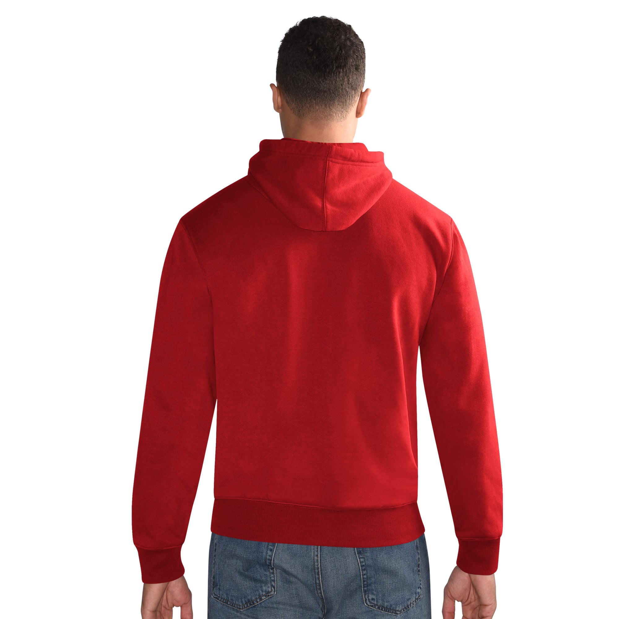 Men's Starter Red Atlanta Falcons Hoodie and Cuffed Knit Hat Combo Pack